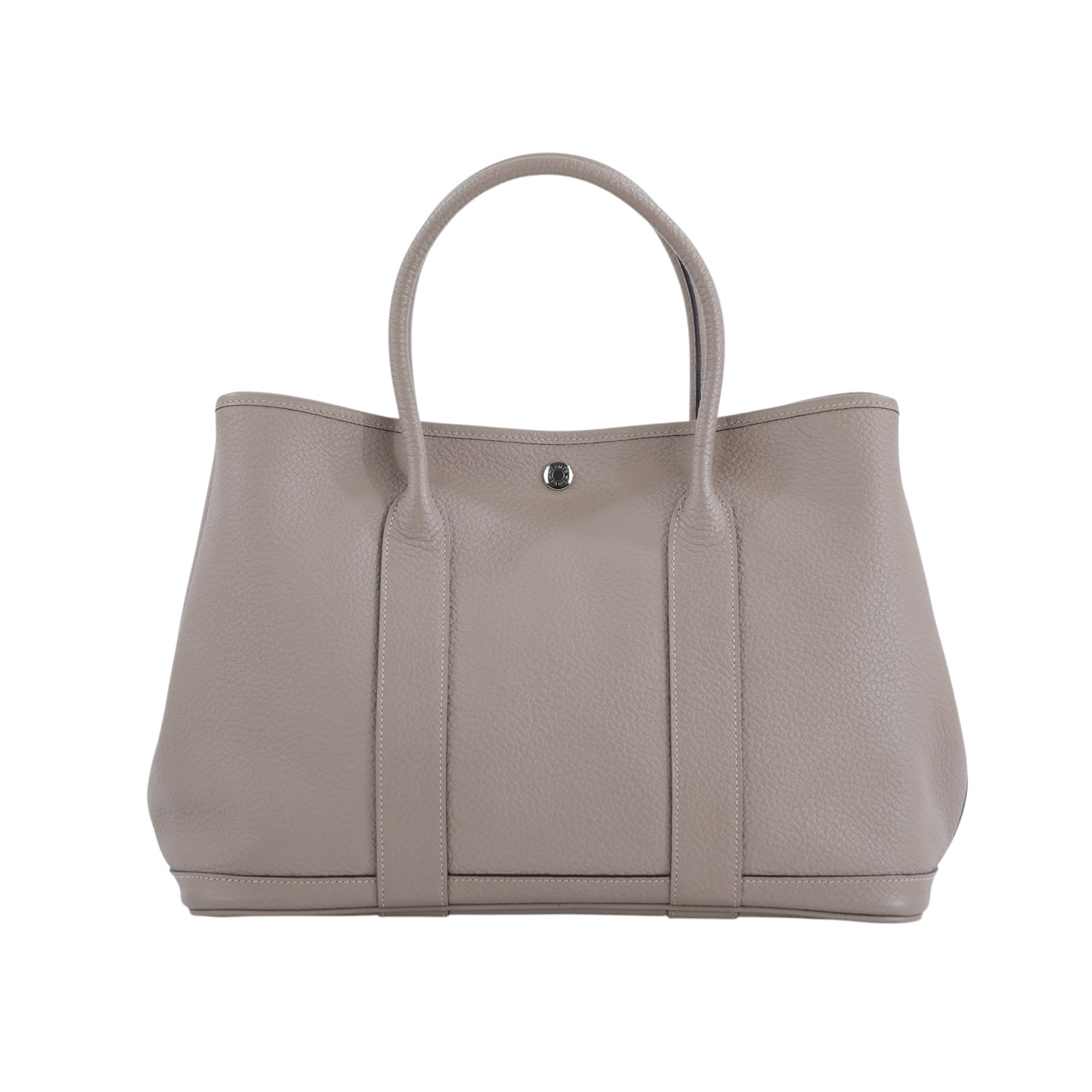 愛馬仕 Hermès Garden Party 花園派對包 36 GP36 T刻 灰GP36 防塵袋