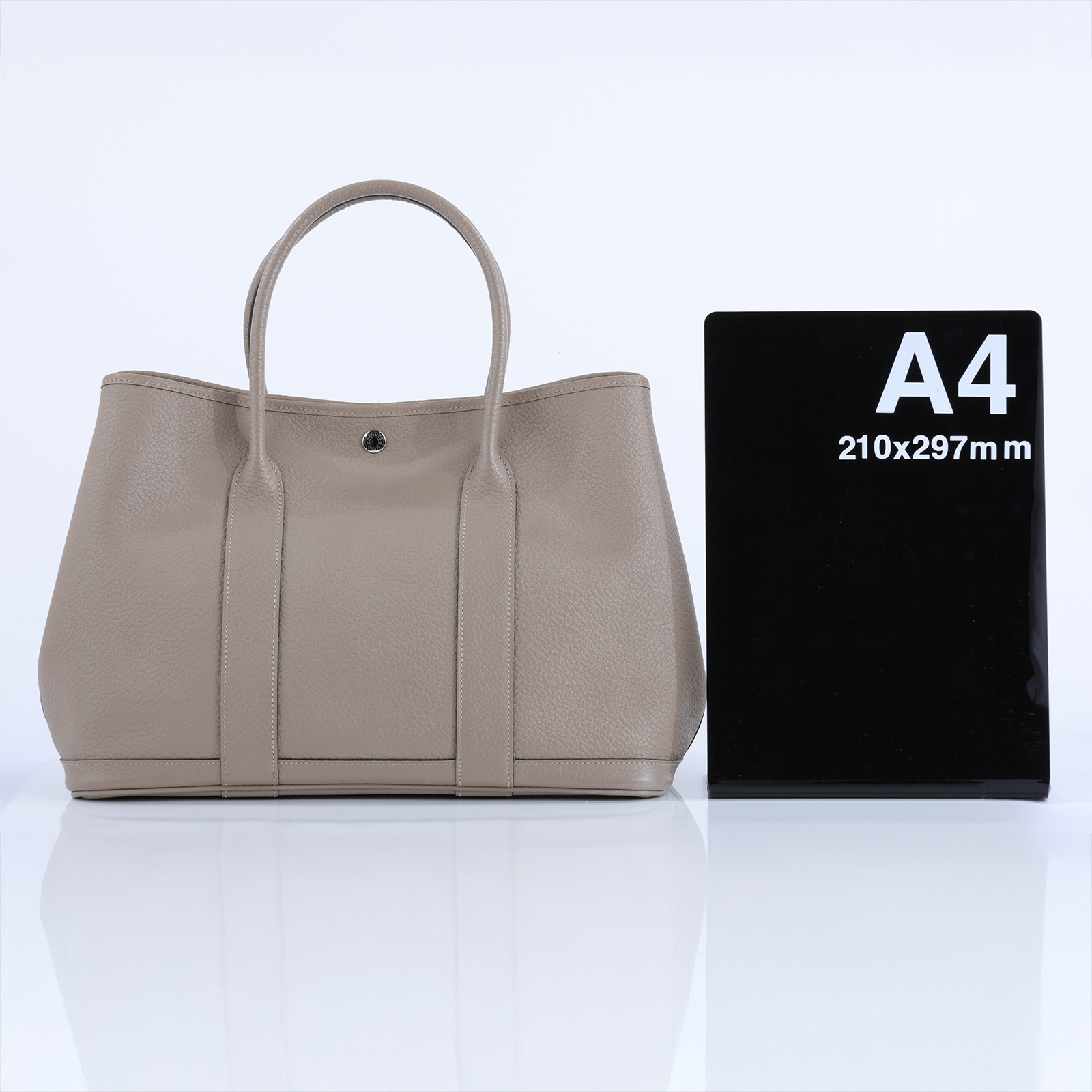 愛馬仕 Hermès Garden Party 花園派對包 36 GP36 T刻 灰GP36 防塵袋