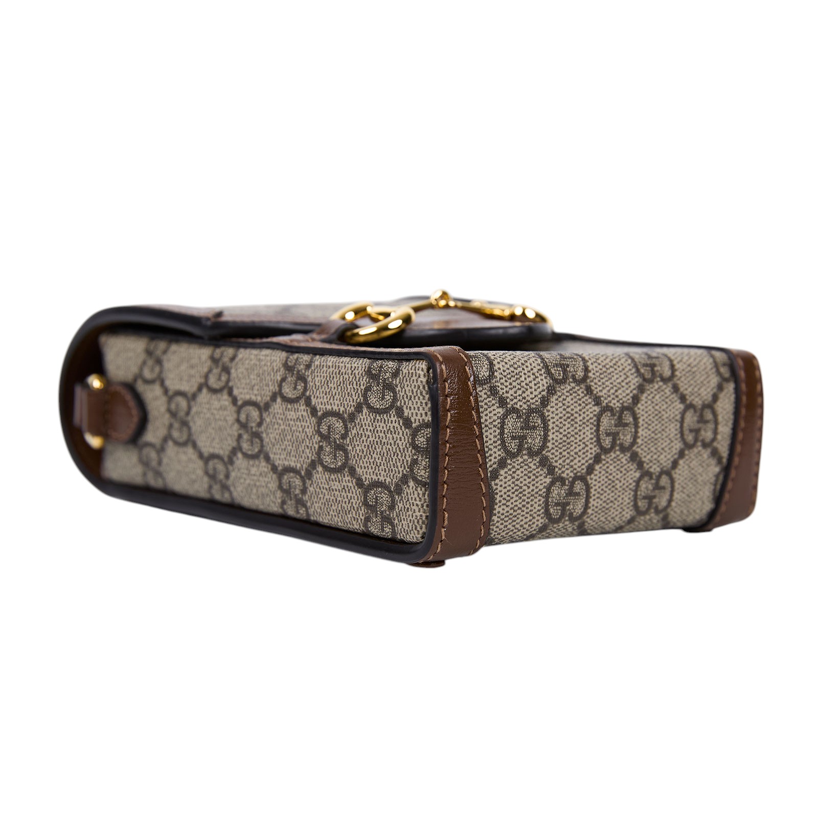 古馳 GUCCI 馬銜扣 1955 迷你袋 625615 棕馬銜扣1955迷你包 原廠盒子/防塵袋