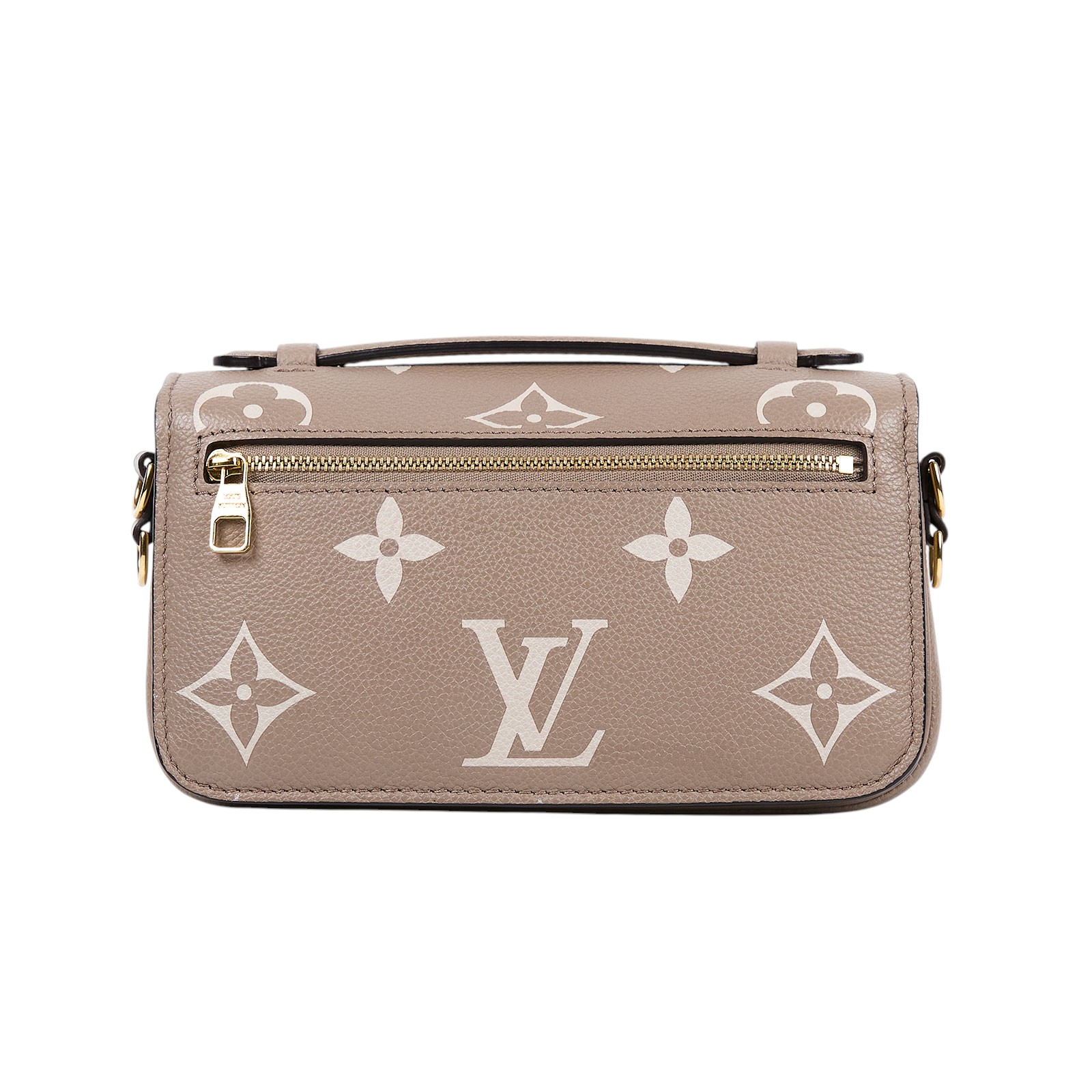 路易威登 LOUIS VUITTON Pochette Métis East West 鏈條 郵差包 腋下單肩包 斑鳩色 奶油色 M23081 晶片款  原廠盒子/防塵袋/背帶/購買證明
