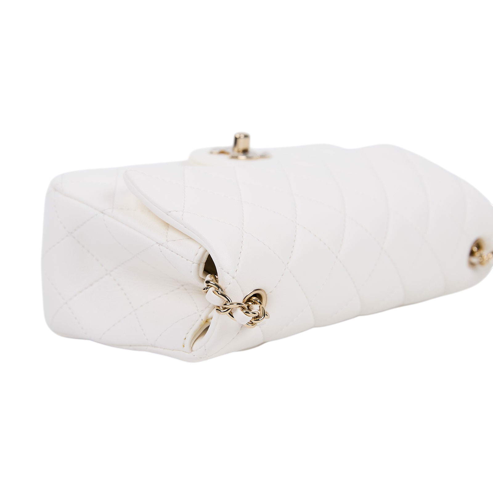 香奈兒 CHANEL 金球款 經典迷你口蓋包 AS1787 晶片款 白羊足球COCO20 原廠盒子/防塵袋