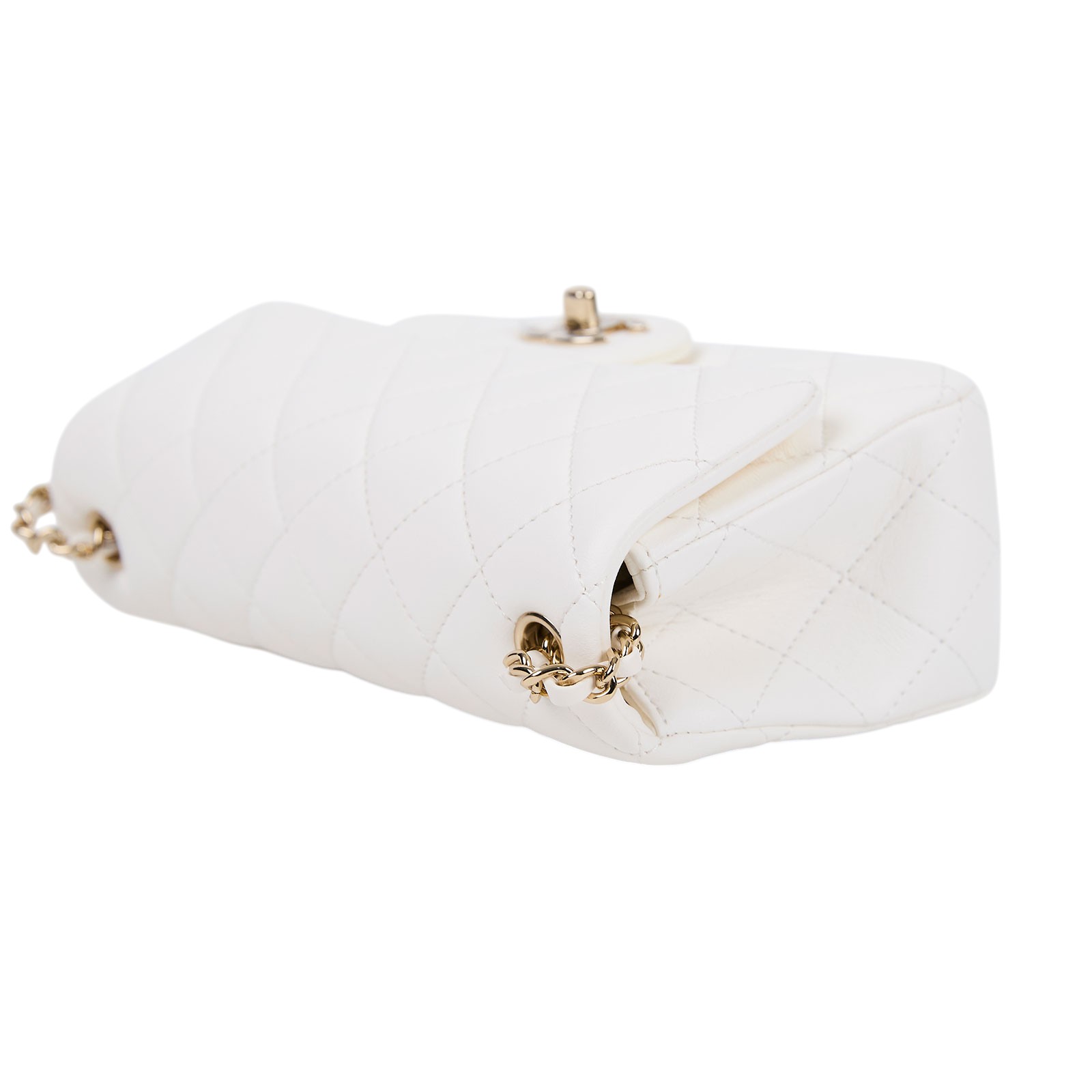 香奈兒 CHANEL 金球款 經典迷你口蓋包 AS1787 晶片款 白羊足球COCO20 原廠盒子/防塵袋