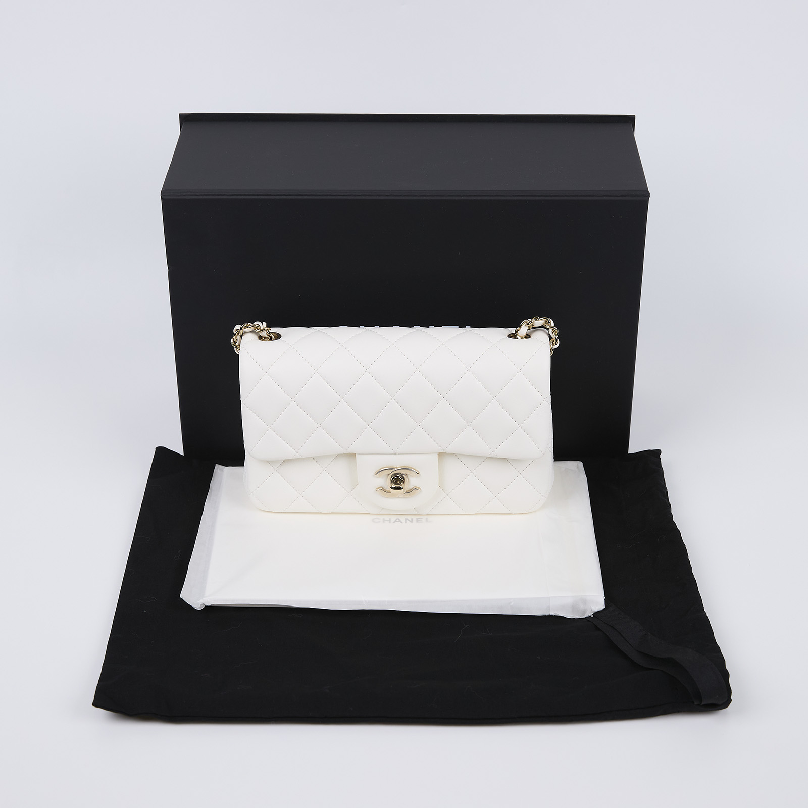 香奈兒 CHANEL 金球款 經典迷你口蓋包 AS1787 晶片款 白羊足球COCO20 原廠盒子/防塵袋