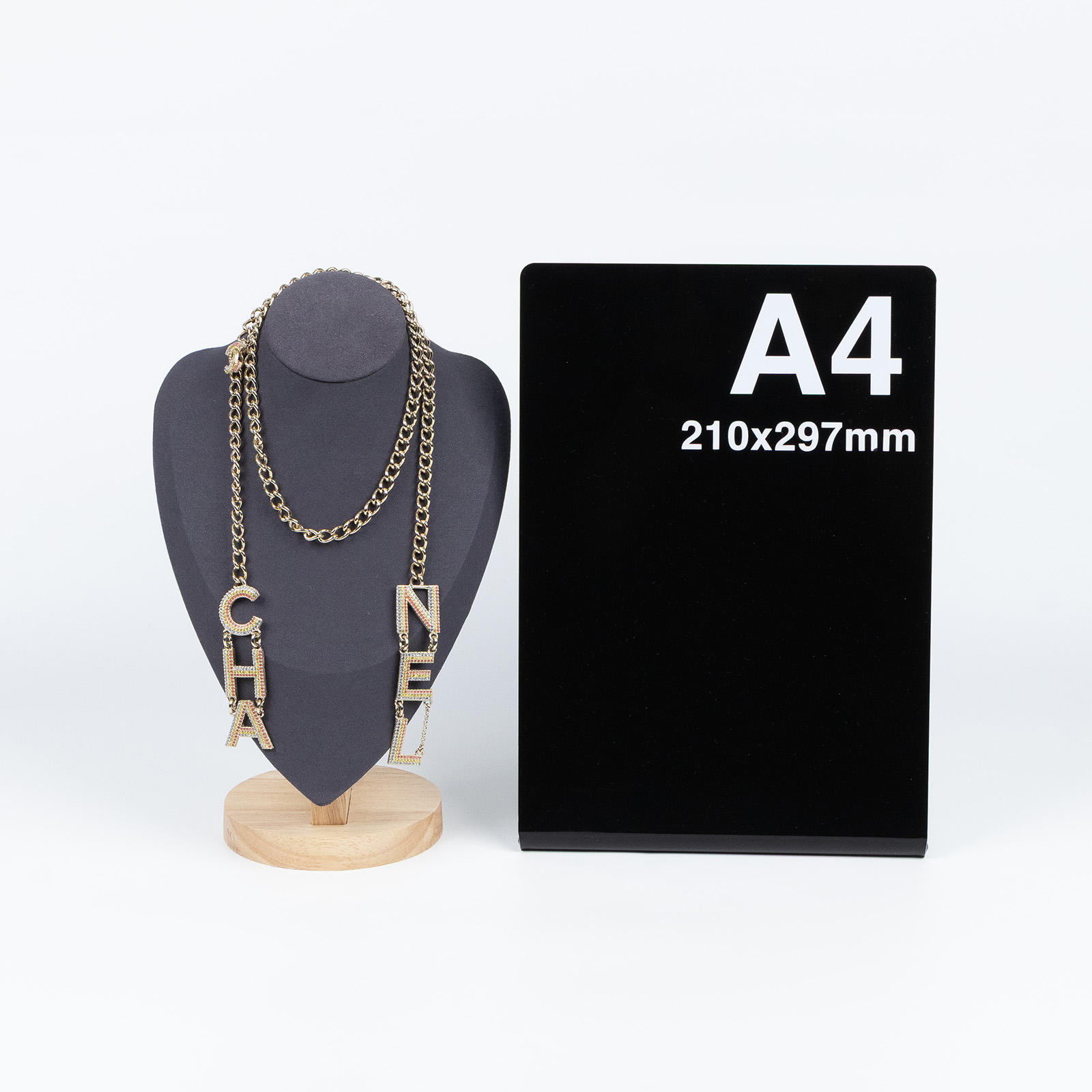 香奈兒 CHANEL 項鍊 A23/C 彩色LOGO項鍊 原廠盒子