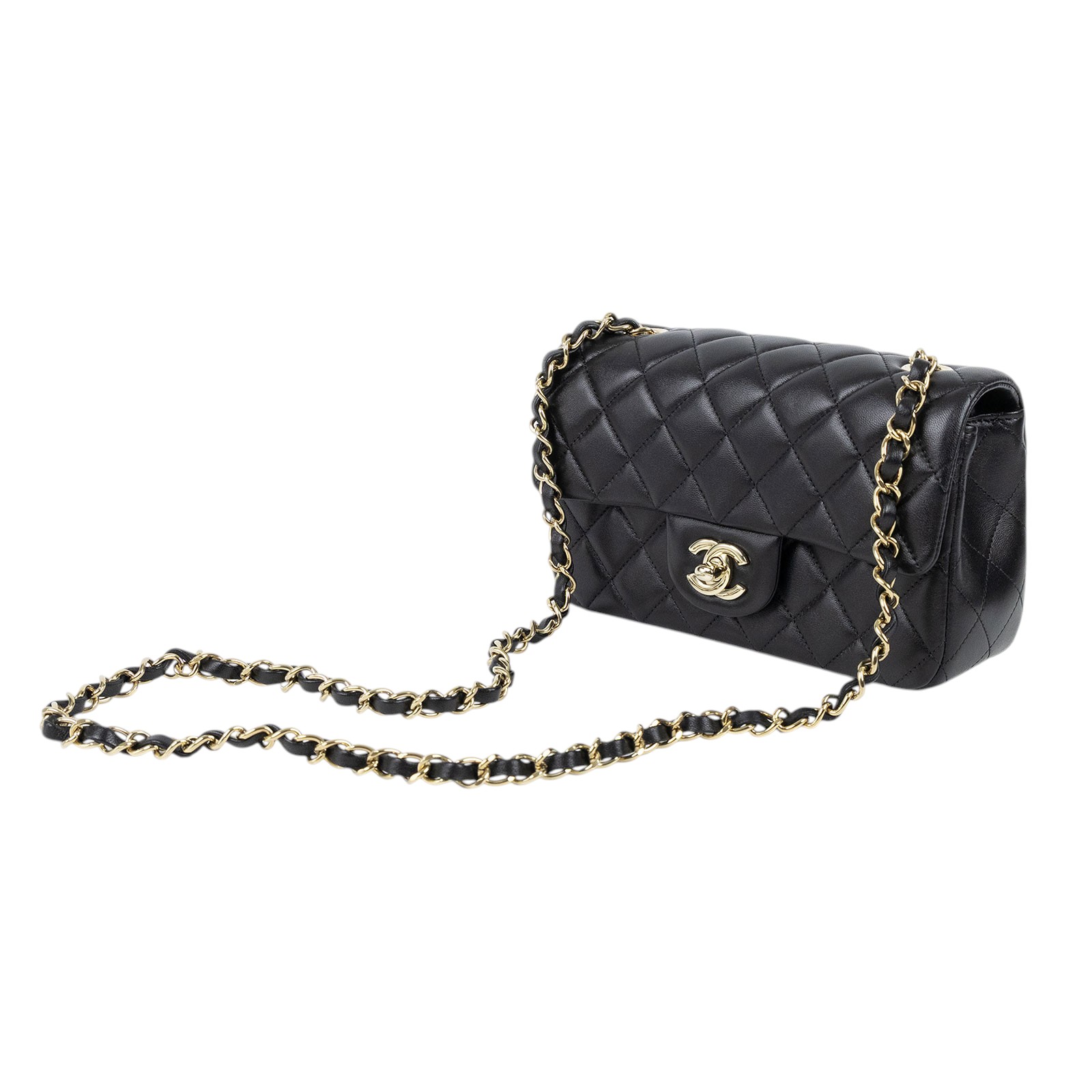 香奈兒 CHANEL CF 迷你 口蓋包 A69900 Y04059 黑羊COCO20 購買證明/防塵袋