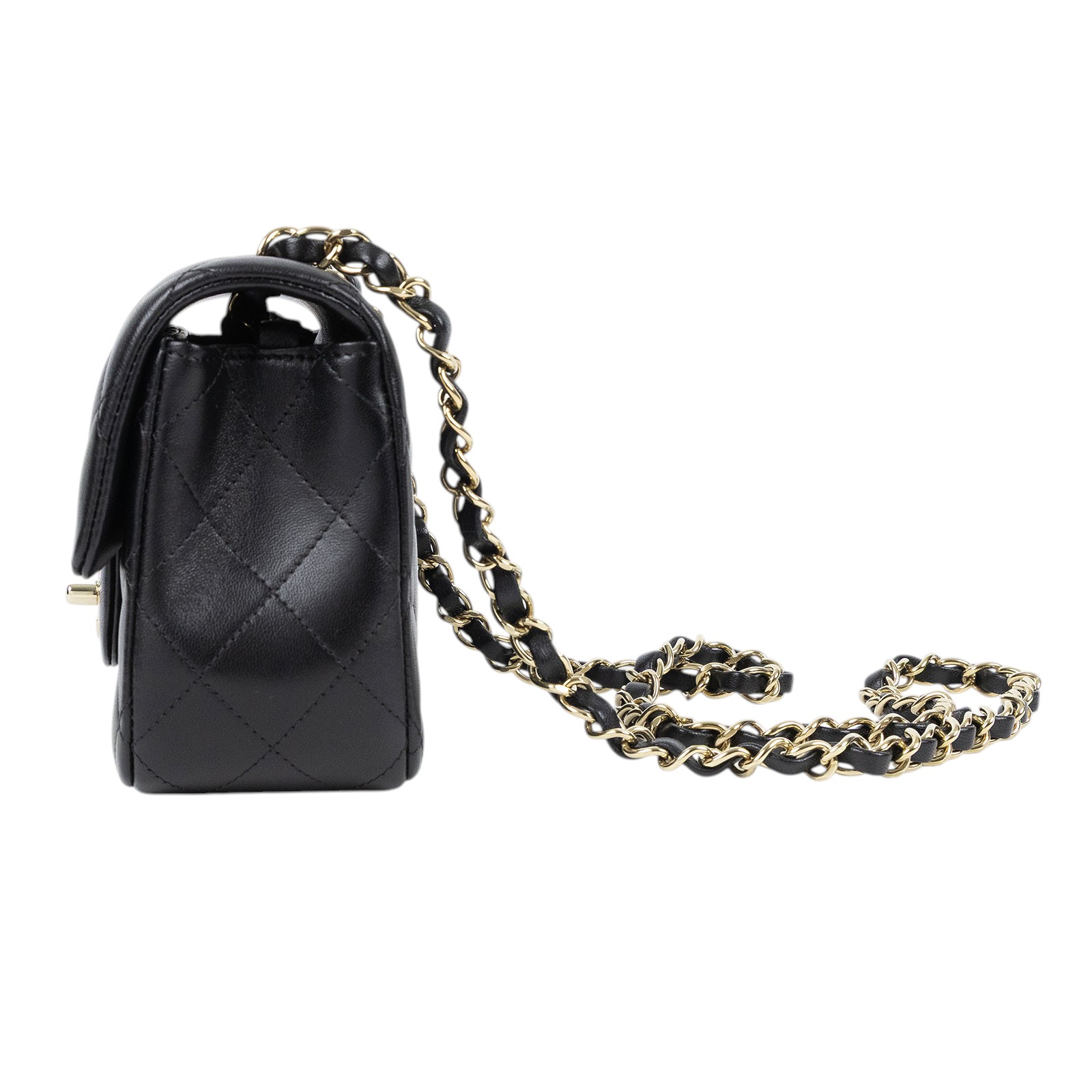 香奈兒 CHANEL CF 迷你 口蓋包 A69900 Y04059 黑羊COCO20 購買證明/防塵袋