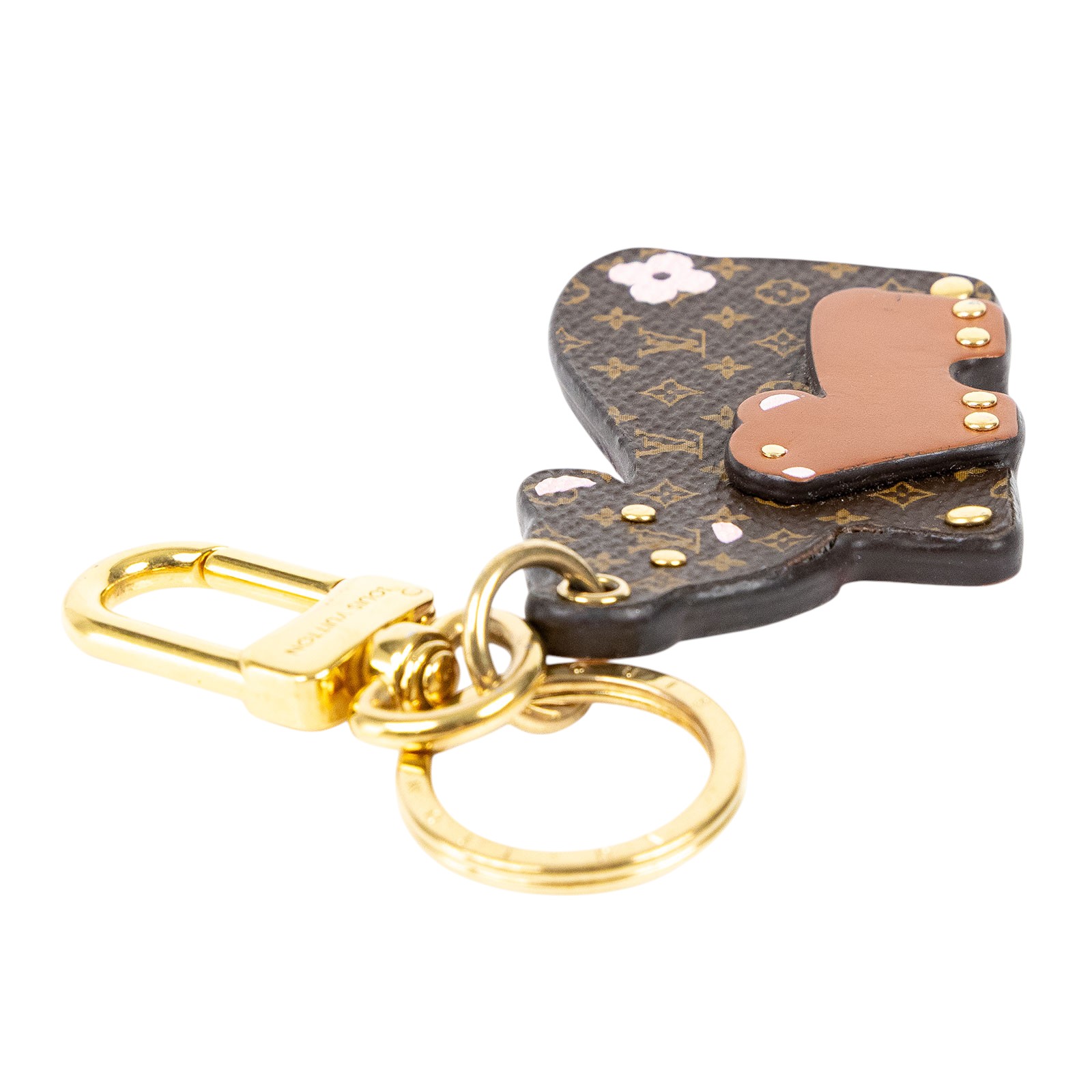 路易威登 LOUIS VUITTON Mum & Baby Bear 鑰匙圈 M69558 MUMMY AND BABY BEAR 鑰匙扣 無附屬品