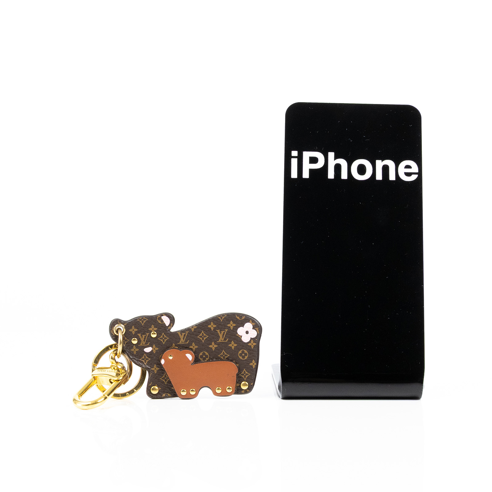 路易威登 LOUIS VUITTON Mum & Baby Bear 鑰匙圈 M69558 MUMMY AND BABY BEAR 鑰匙扣 無附屬品