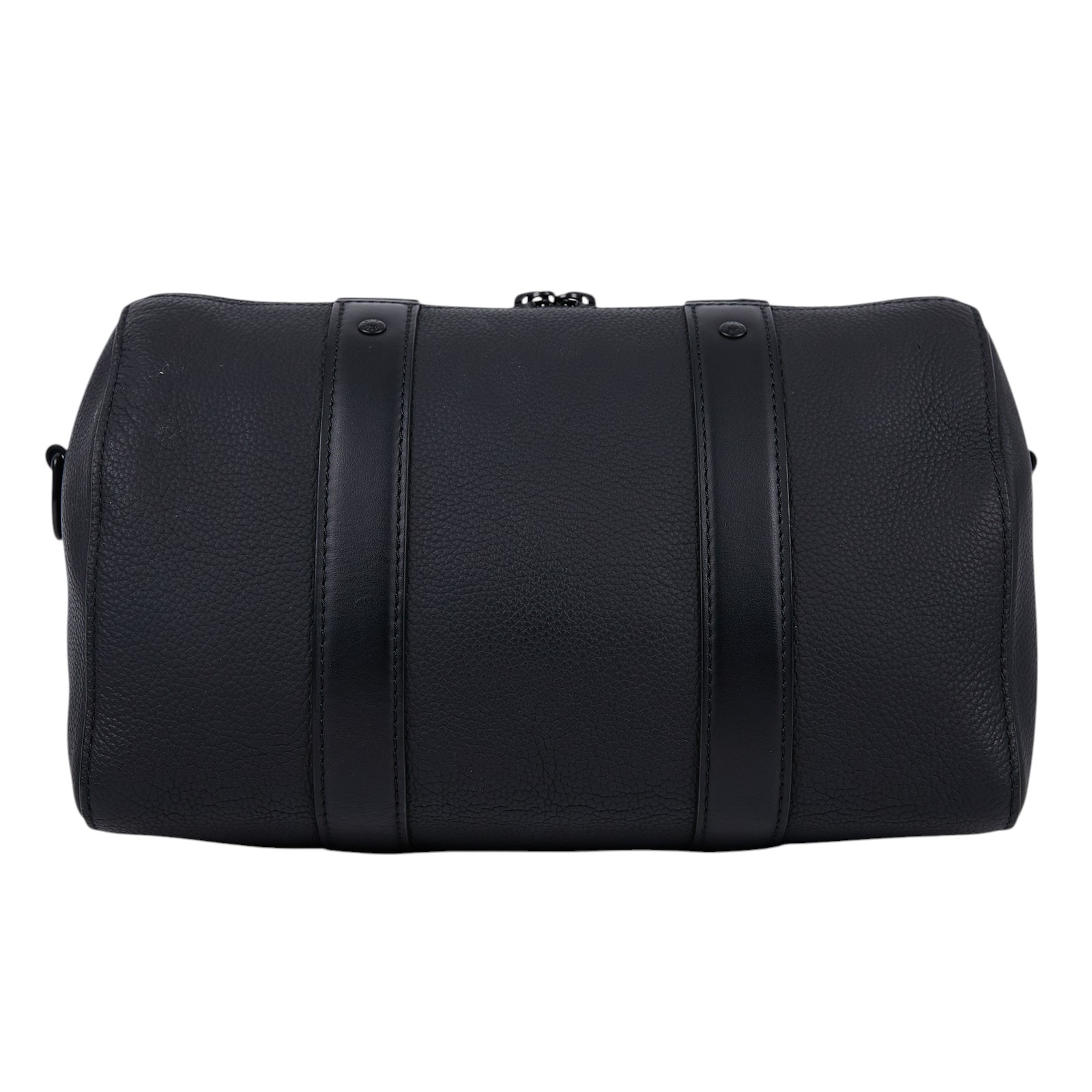 路易威登 LOUIS VUITTON City Keepall 肩背 波士頓包 黑色 M59255 晶片款 黑CITY KEEPALL 無附屬品