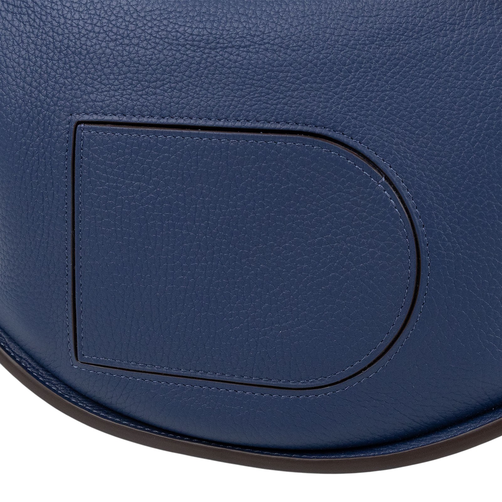 德爾沃 DELVAUX  Pin Swing PM 斜背包 AA0601AQY022NPA 深藍PIN SWING 原廠盒子/防塵袋