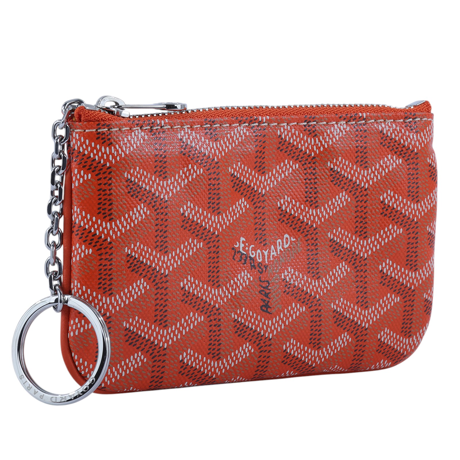 高雅德 GOYARD Sénat Nano Key Pouch 鑰匙包 SENAPCNANTY 橘色零錢包 原廠盒子