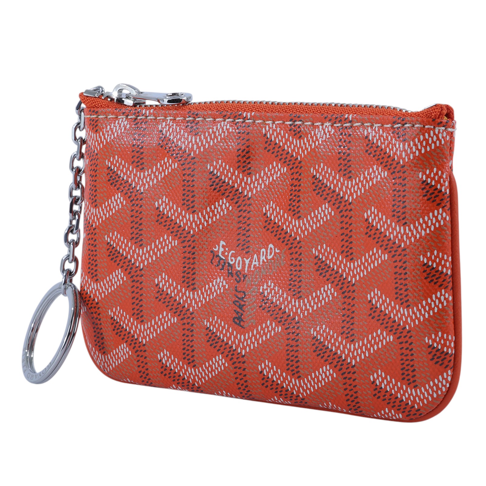 高雅德 GOYARD Sénat Nano Key Pouch 鑰匙包 SENAPCNANTY 橘色零錢包 原廠盒子