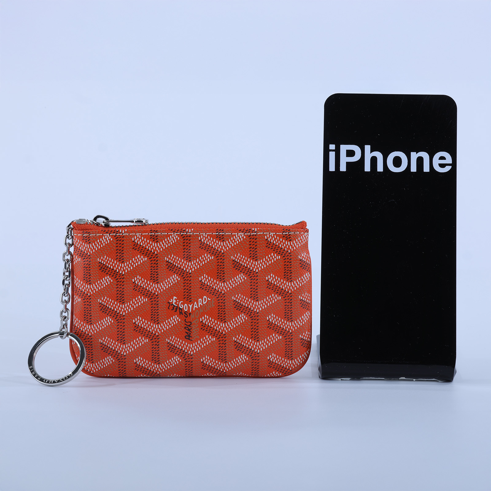 高雅德 GOYARD Sénat Nano Key Pouch 鑰匙包 SENAPCNANTY 橘色零錢包 原廠盒子