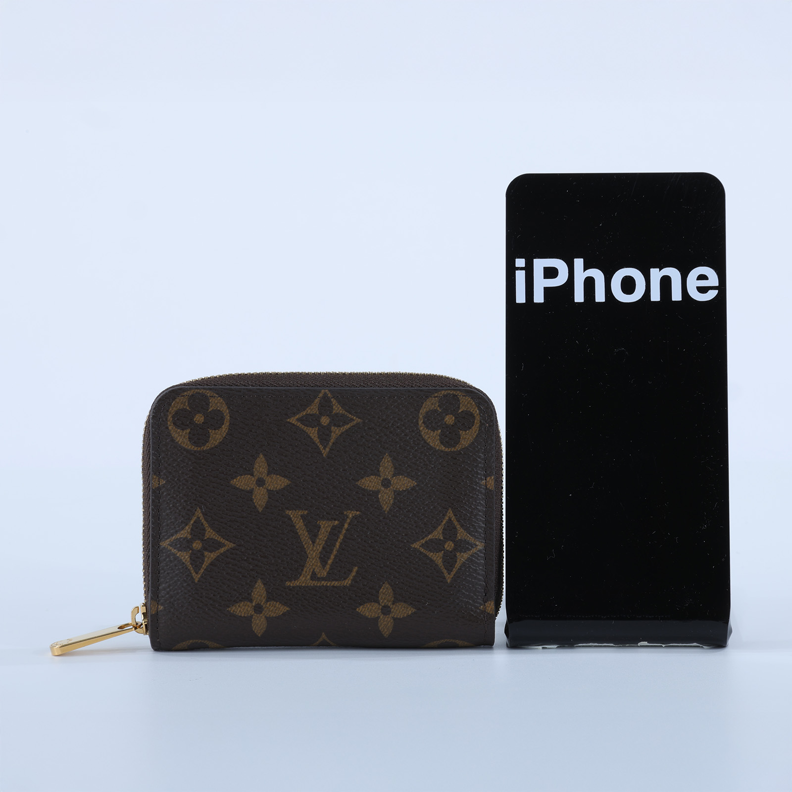 路易威登 LOUIS VUITTON 拉鏈零錢包 經典帆布 M60067 原花零錢包 原廠盒子/防塵袋/購買證明