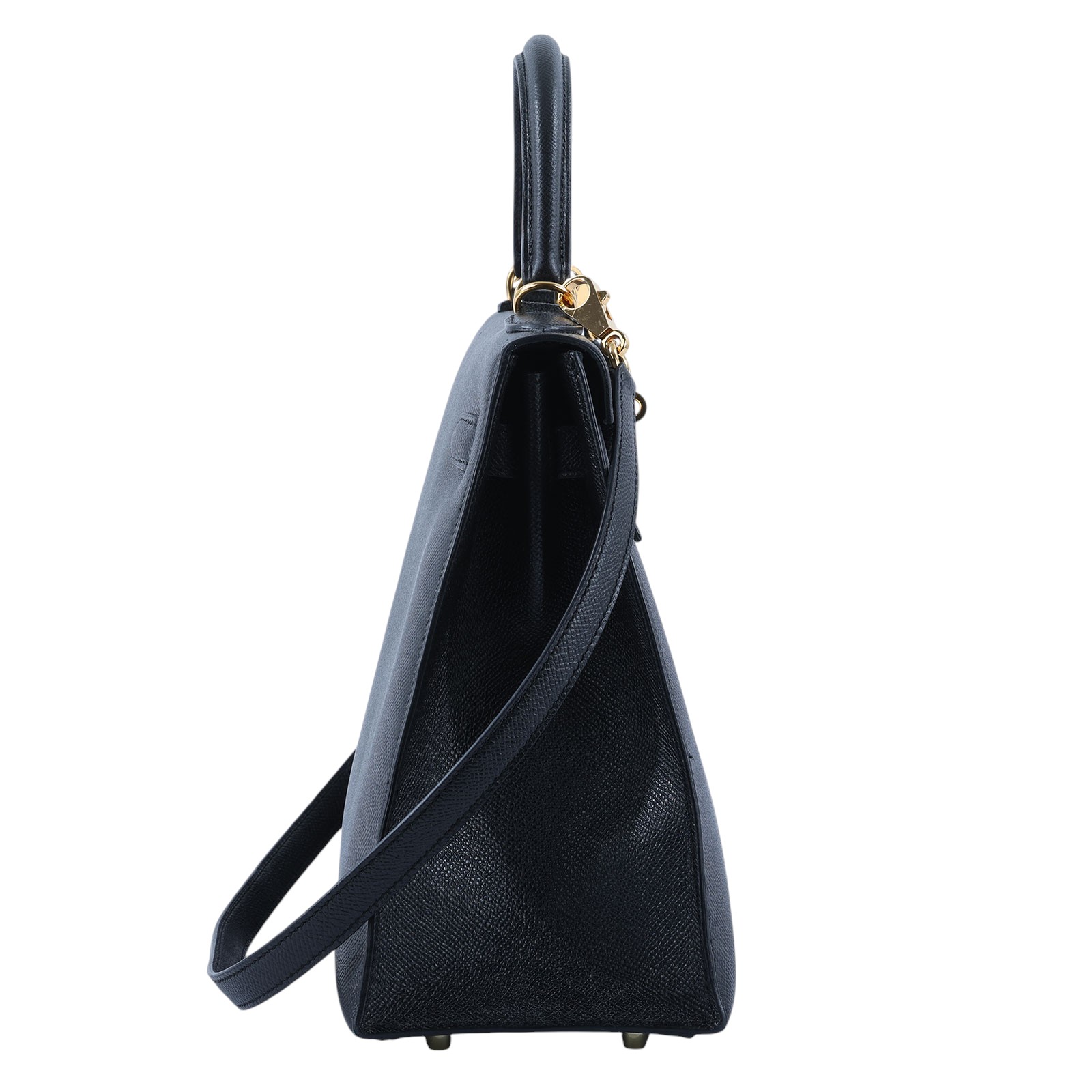 愛馬仕 Hermes Kelly Bag 凱莉包 32 KL32 X刻 黑色KELLY32 防塵袋/雨衣/鎖組/背帶