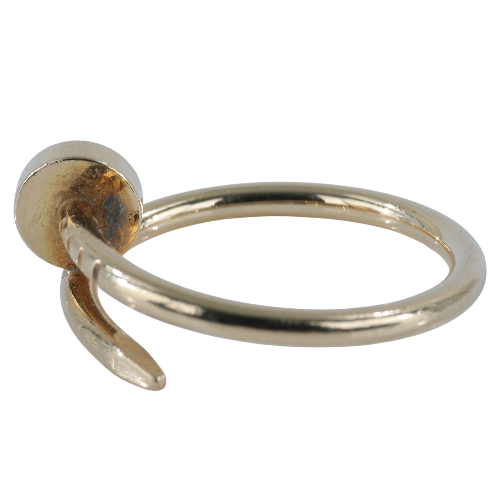 卡地亞 CARTIER Juste un Clou 戒指 小型款 B4225950 18KYG 釘子戒指 #50 原廠盒子/保書