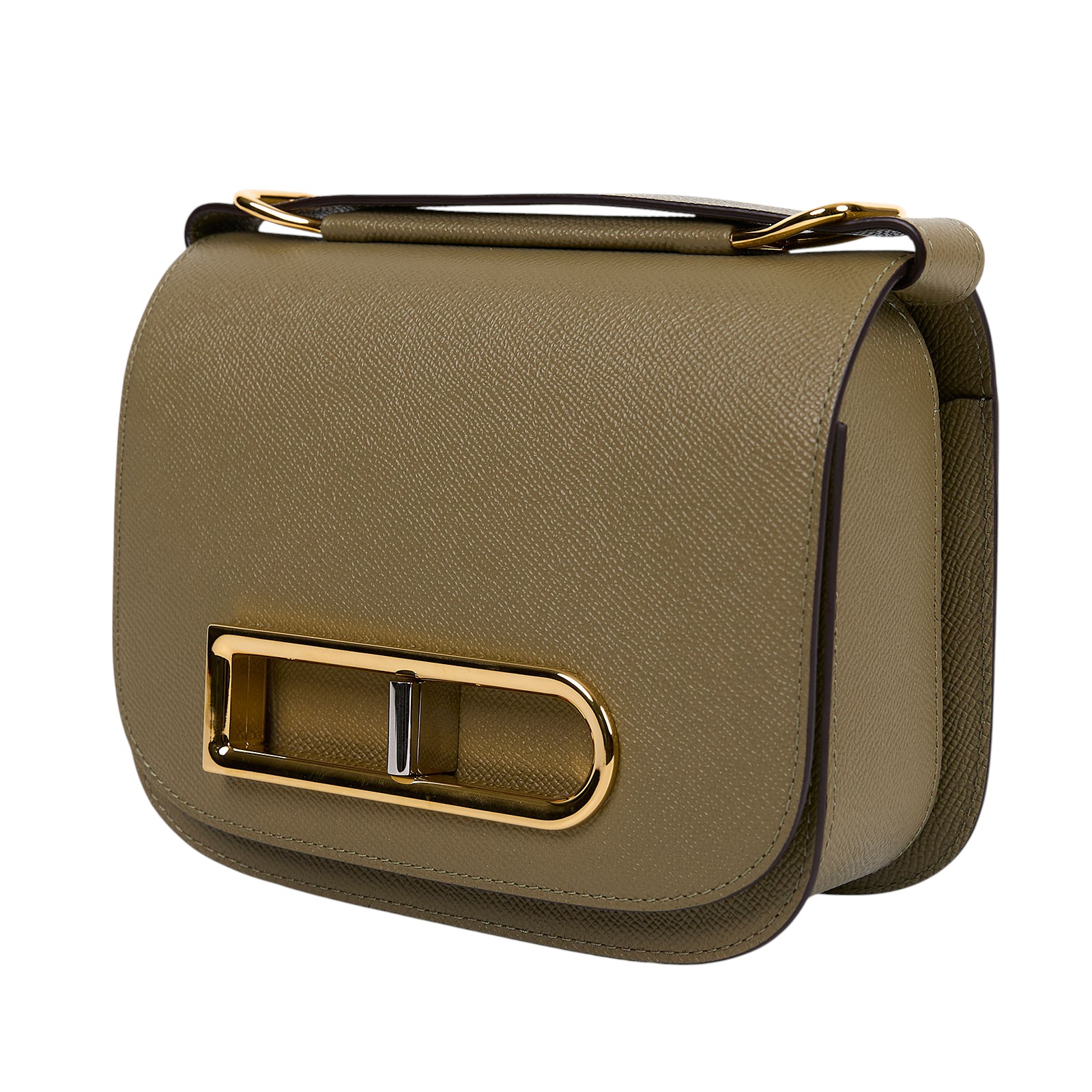 德爾沃 DELVAUX  Lingot Alpina  AA0574BKN0 綠LINGOT PM 原廠盒子/防塵袋/購買證明