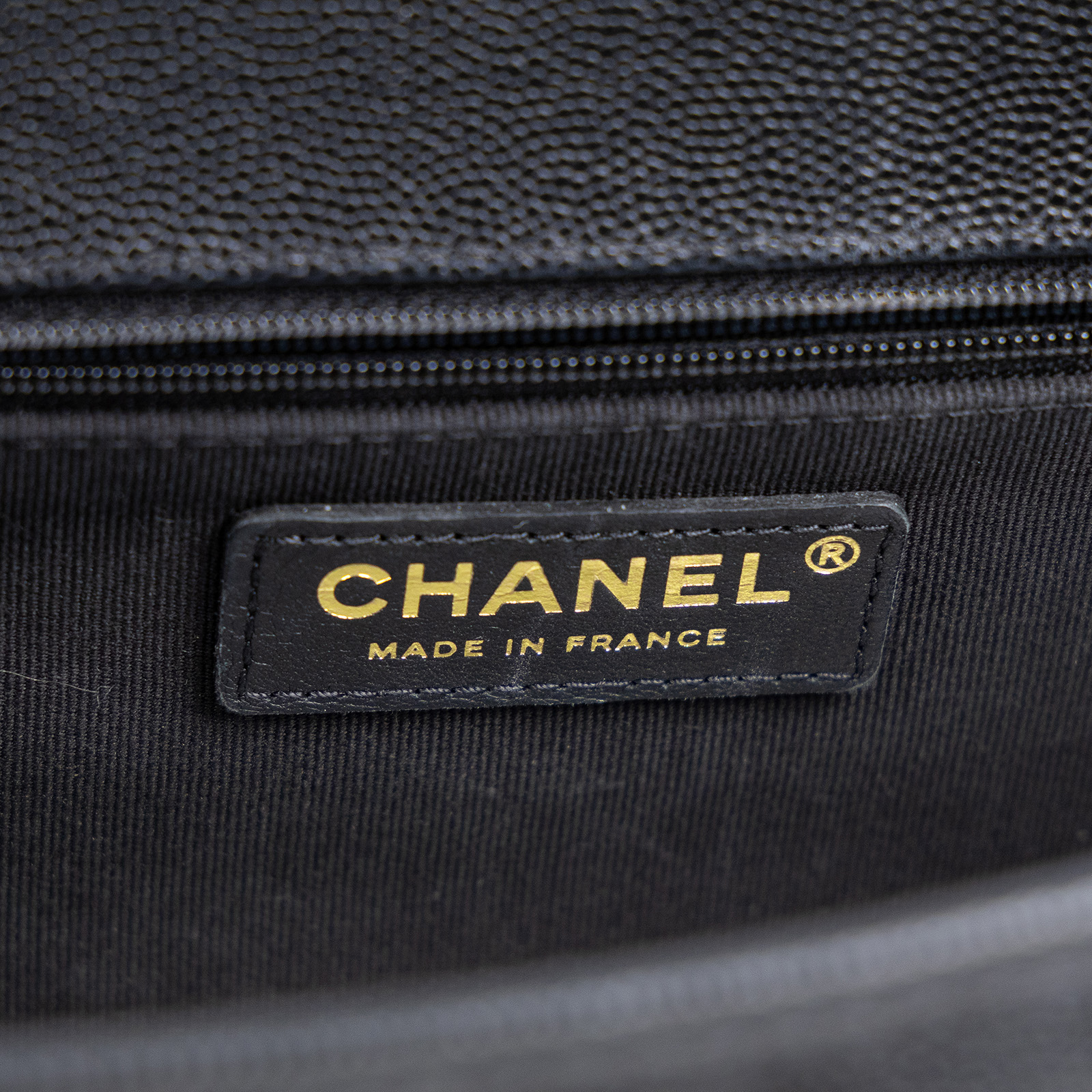 香奈兒 CHANEL 菱格紋 後背包 大型 AS3662 晶片款 黑荔枝皮大書包 原廠盒子/防塵袋