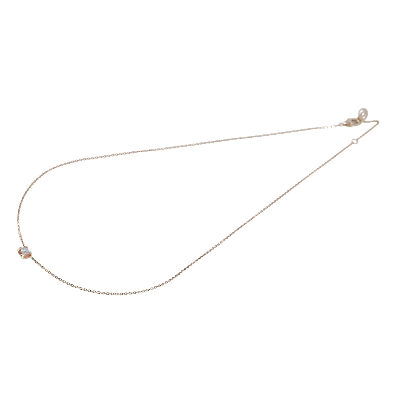 卡地亞 CARTIER C de 項鍊 1顆鑽石 N7424281 RG C de Cartier單鑽項鍊 保證卡/原廠盒子/購買證明/GIA證書