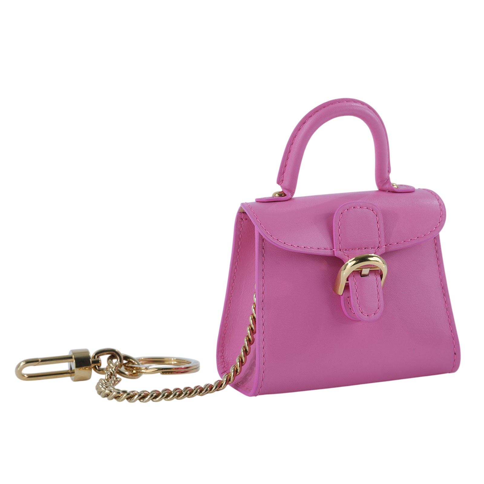 德爾沃 DELVAUX  Brillant 迷你吊飾  粉Brillant吊飾 防塵袋