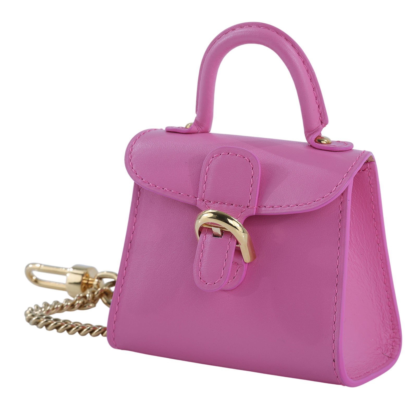 德爾沃 DELVAUX  Brillant 迷你吊飾  粉Brillant吊飾 防塵袋