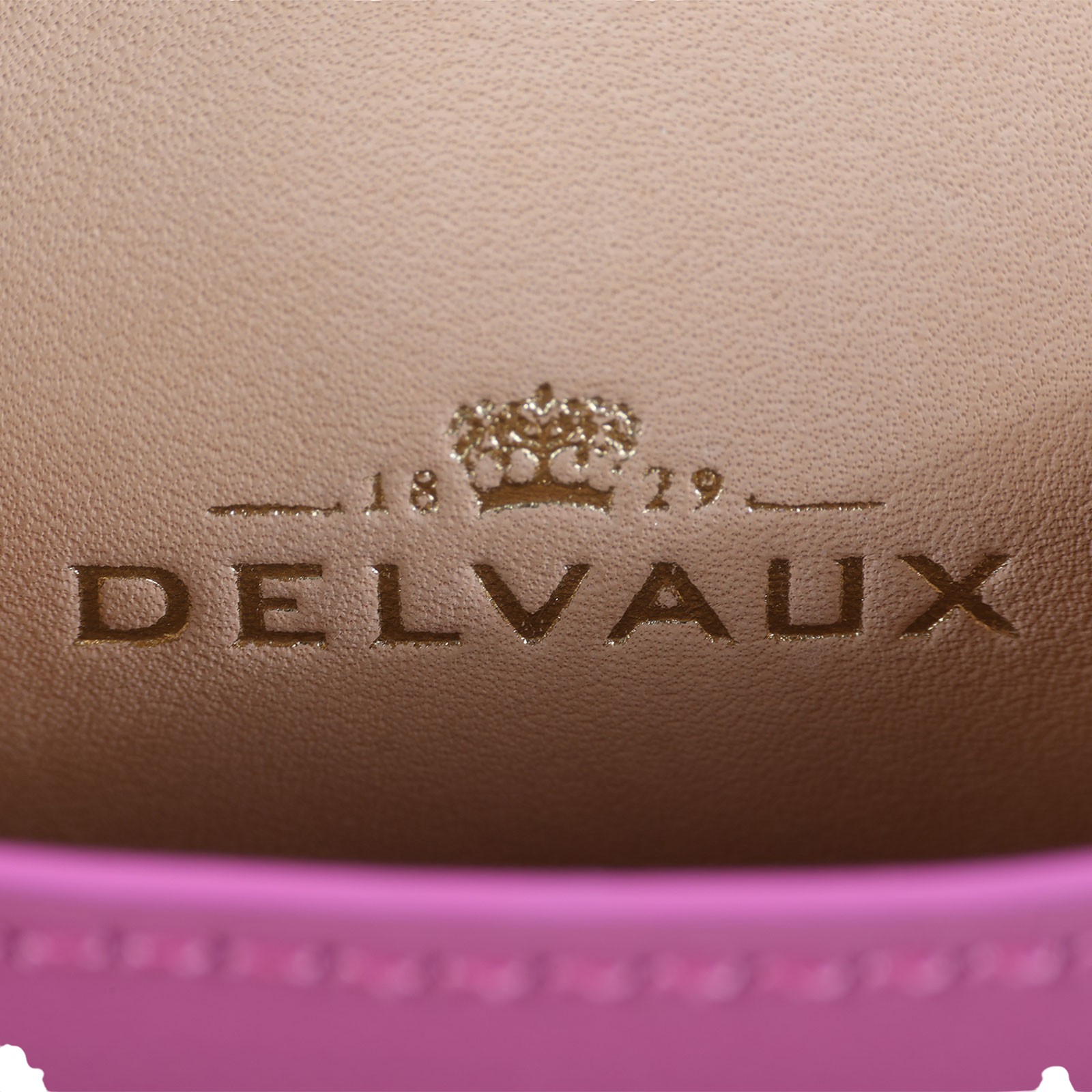 德爾沃 DELVAUX  Brillant 迷你吊飾  粉Brillant吊飾 防塵袋