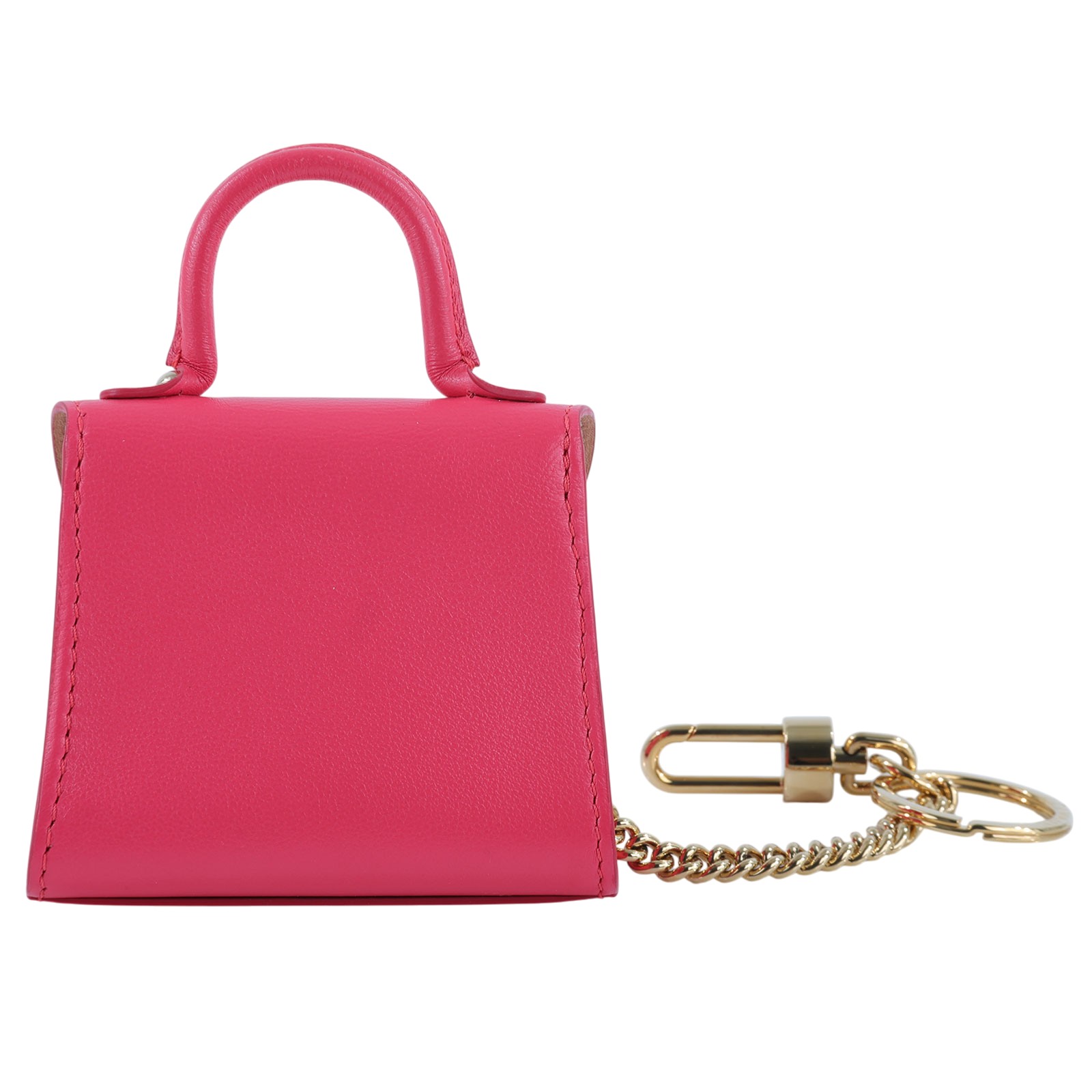 德爾沃 DELVAUX  Brillant 迷你吊飾  桃紅Brillant吊飾 無附屬品