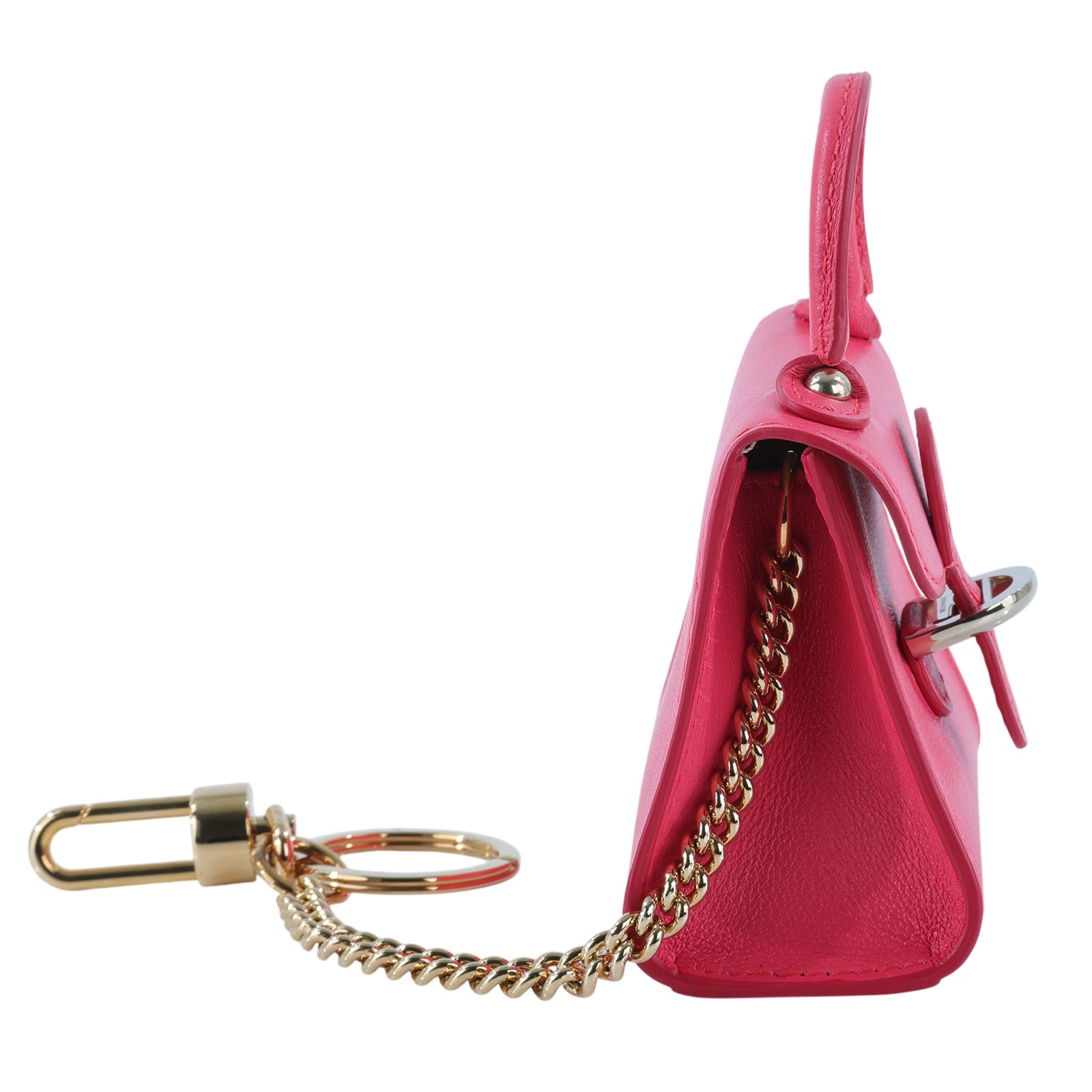 德爾沃 DELVAUX  Brillant 迷你吊飾  桃紅Brillant吊飾 無附屬品