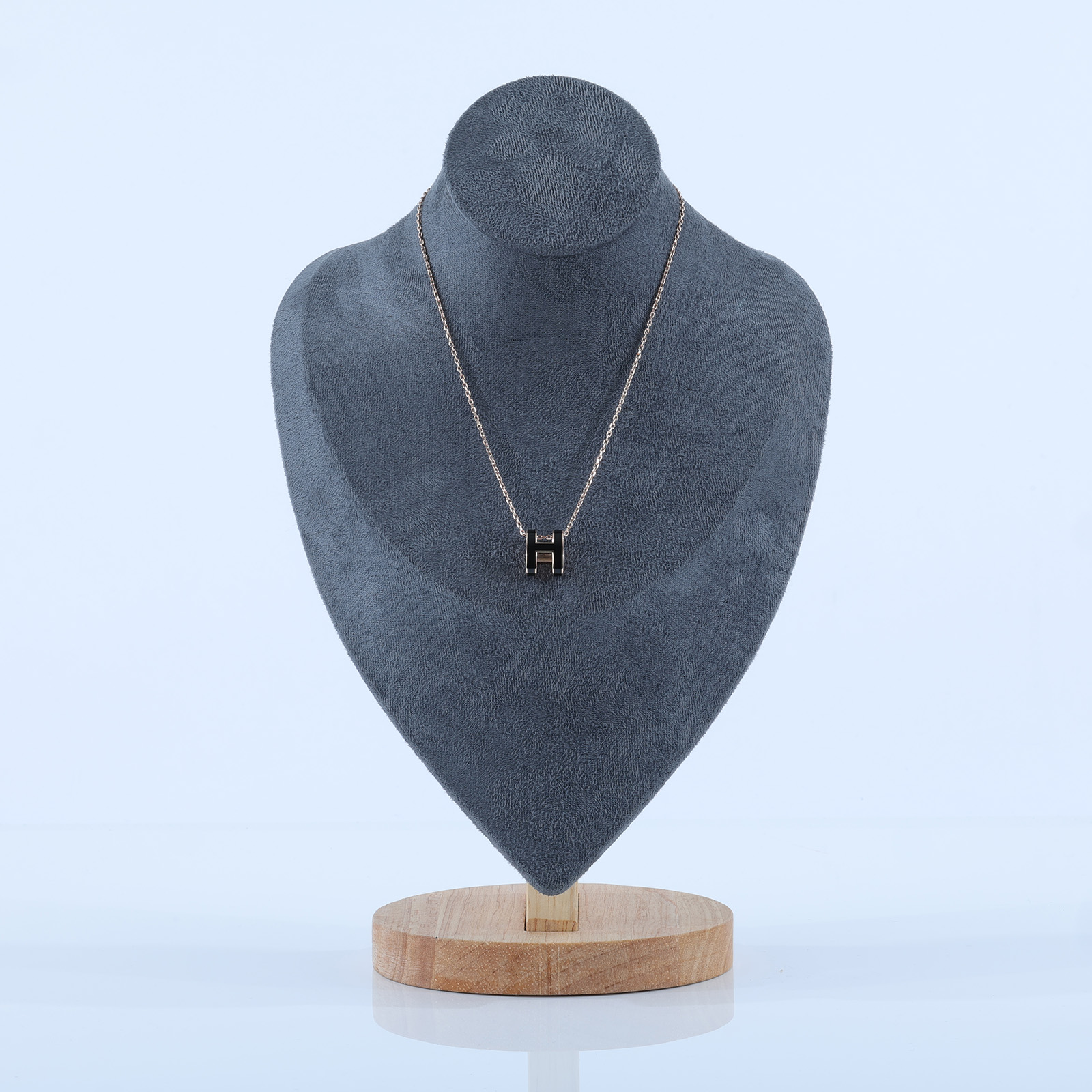 愛馬仕 Hermes Mini Pop H 墜飾 黑色 H147992FO03  黑POP H項鍊 原廠盒子