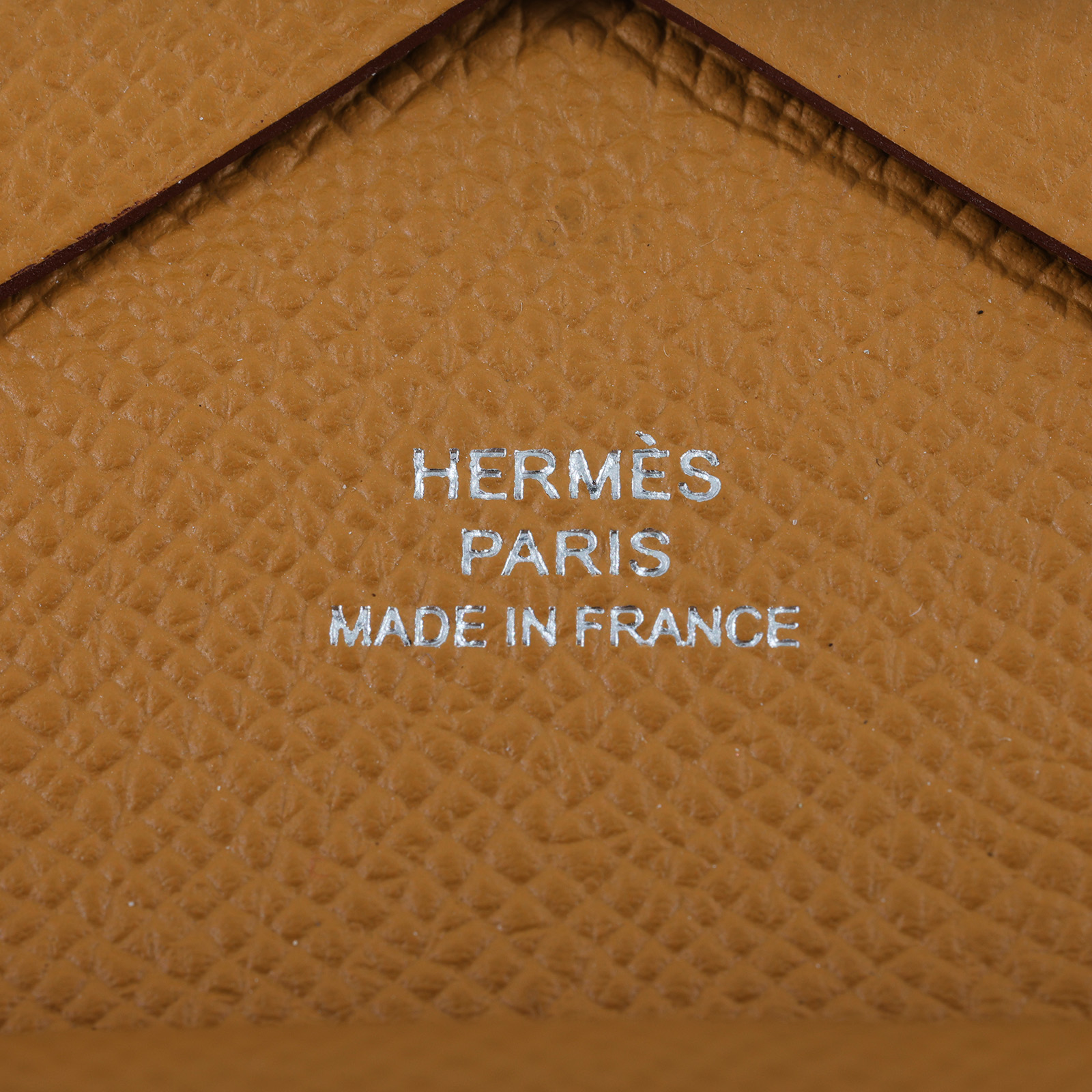 愛馬仕 Hermes Calvi Duo 卡包 CALD B刻 芝麻色CALVI DUO 無附屬品