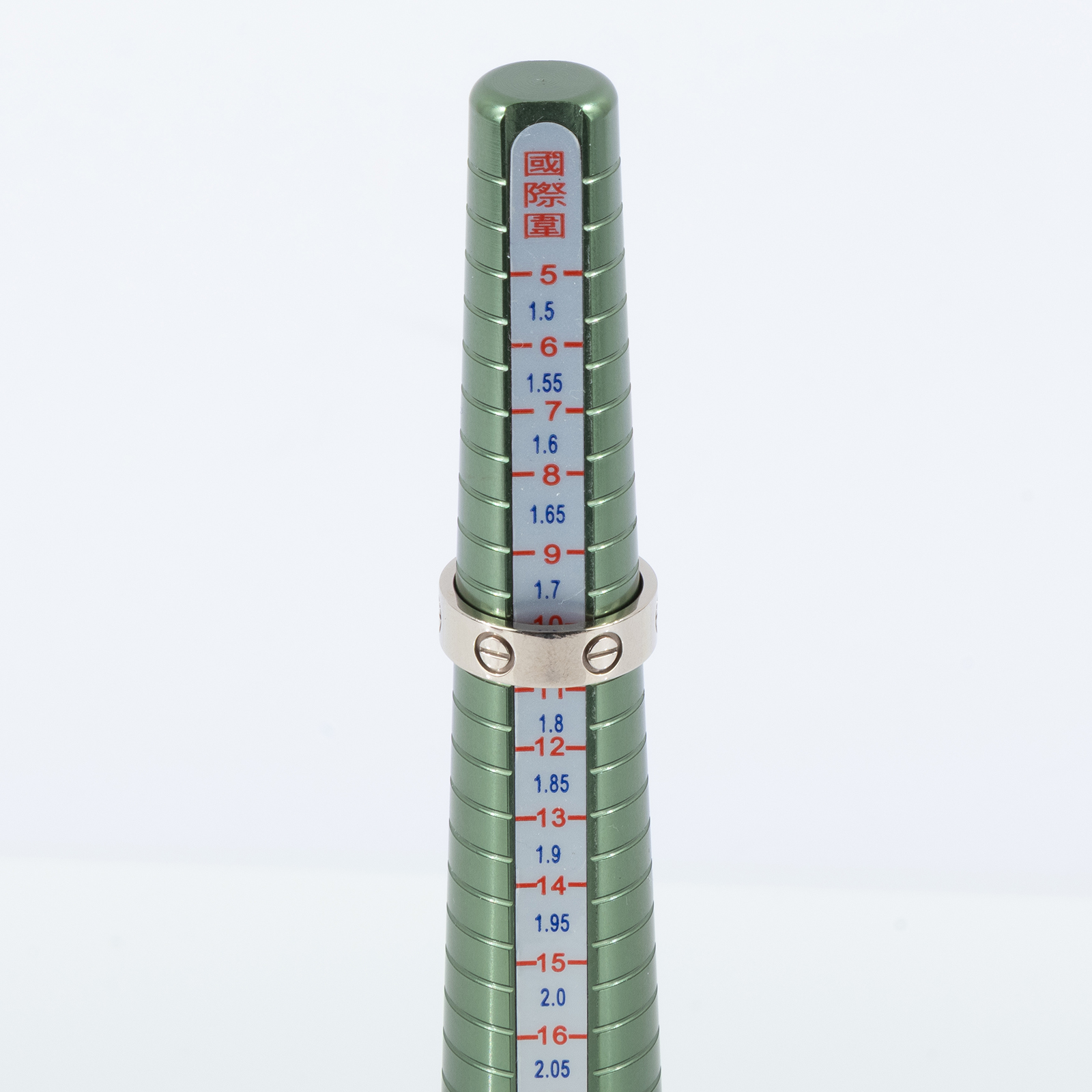 卡地亞 CARTIER Love 戒指 經典款 B4084751 WG LOVE戒指 #51 保書/原廠盒子2