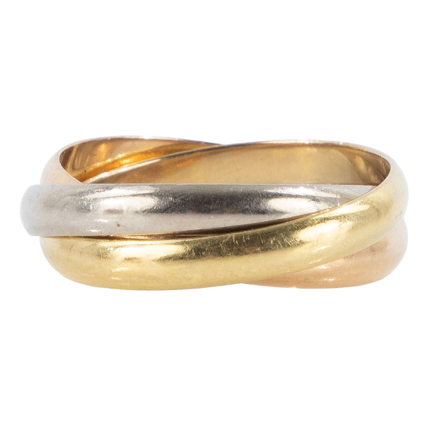 卡地亞 CARTIER Trinity 戒指 B4086154 TRINITY三環戒 原廠盒子/購買證明