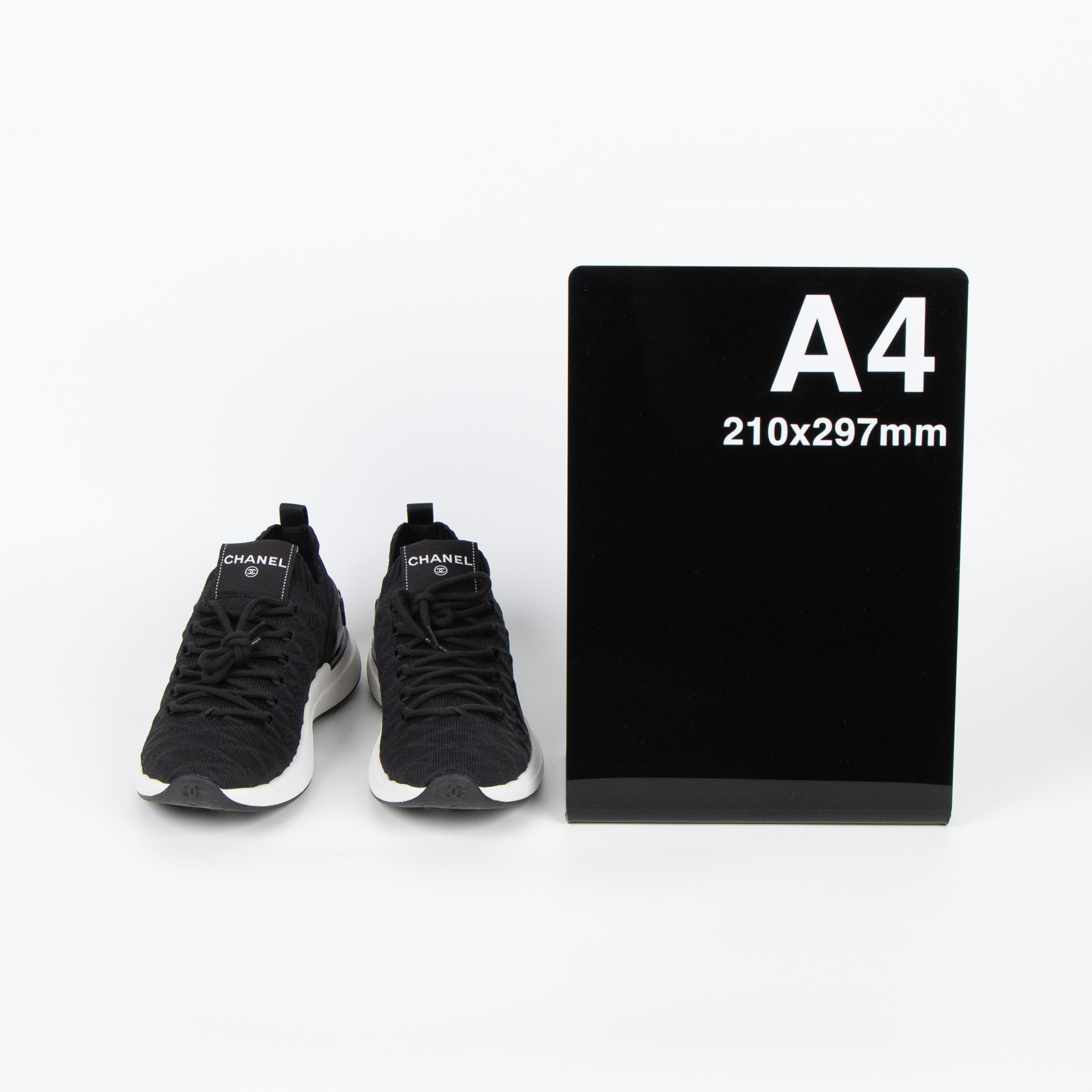 香奈兒 CHANEL 球鞋 運動鞋 襪套 黑色 G35549_385 黑襪套球鞋 原廠盒子/防塵袋