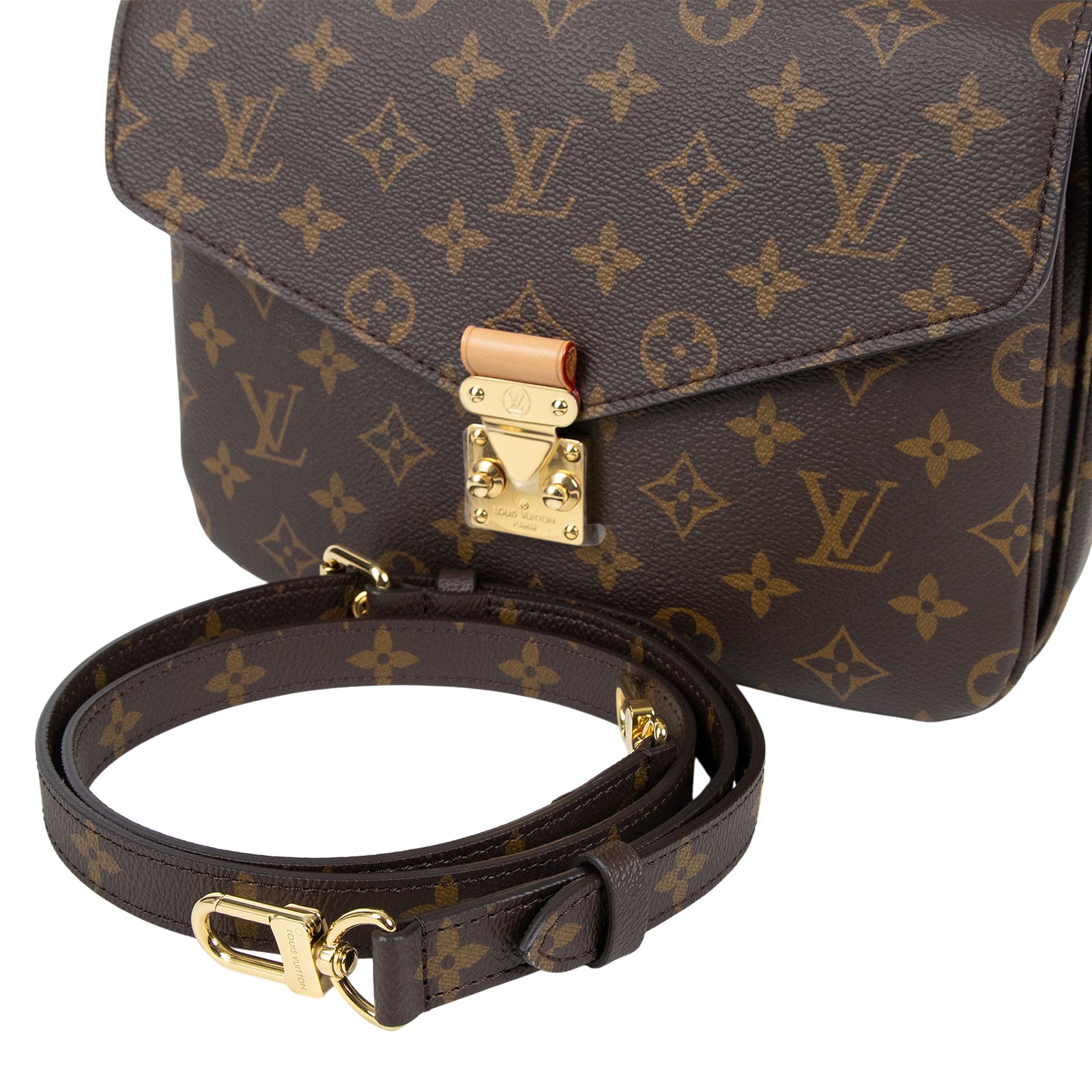 路易威登 LOUIS VUITTON Pochette Métis 老花 手提 肩背郵差包 M44875 晶片款  原廠盒子/防塵袋/購買證明