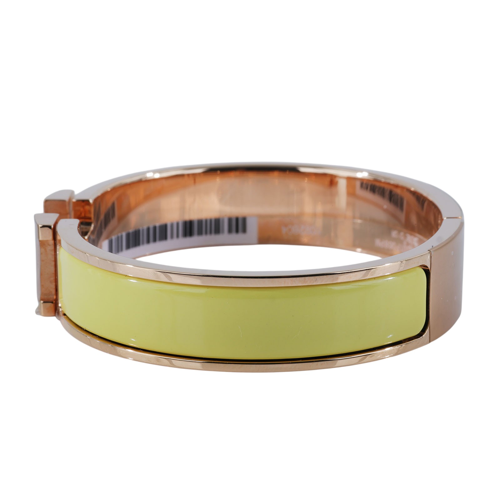 愛馬仕 Hermes Clic H PM 手環 金黃色 H700001FO68PM FI 12 23 黃色CLIC H 手環 原廠盒子/防塵袋/購買證明