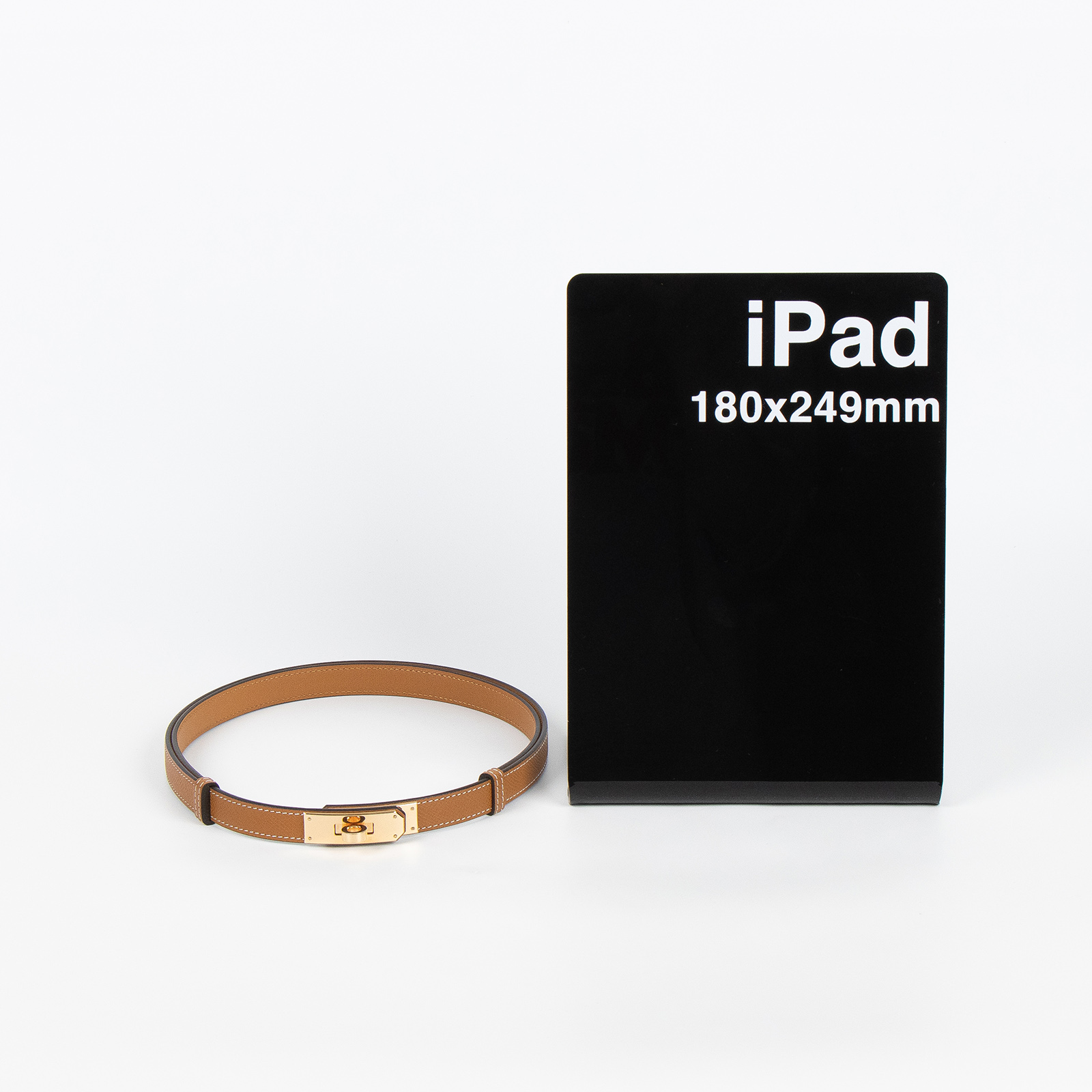 愛馬仕 Hermes Kelly 18 腰帶 大象灰 玫瑰金色五金 金棕色 H069853CD37 /H069853CD  防塵袋/原廠盒子/購買證明