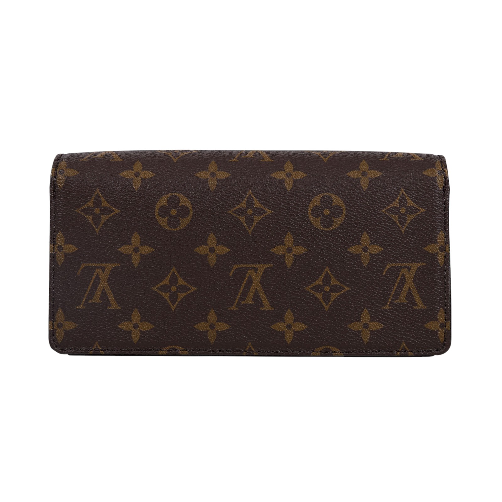 路易威登 LOUIS VUITTON Wallet On Chain Lily 三合一 斜挎包 經典原花 帆布 錢包 M82509 晶片款  原廠盒子/防塵袋/購買證明/背帶