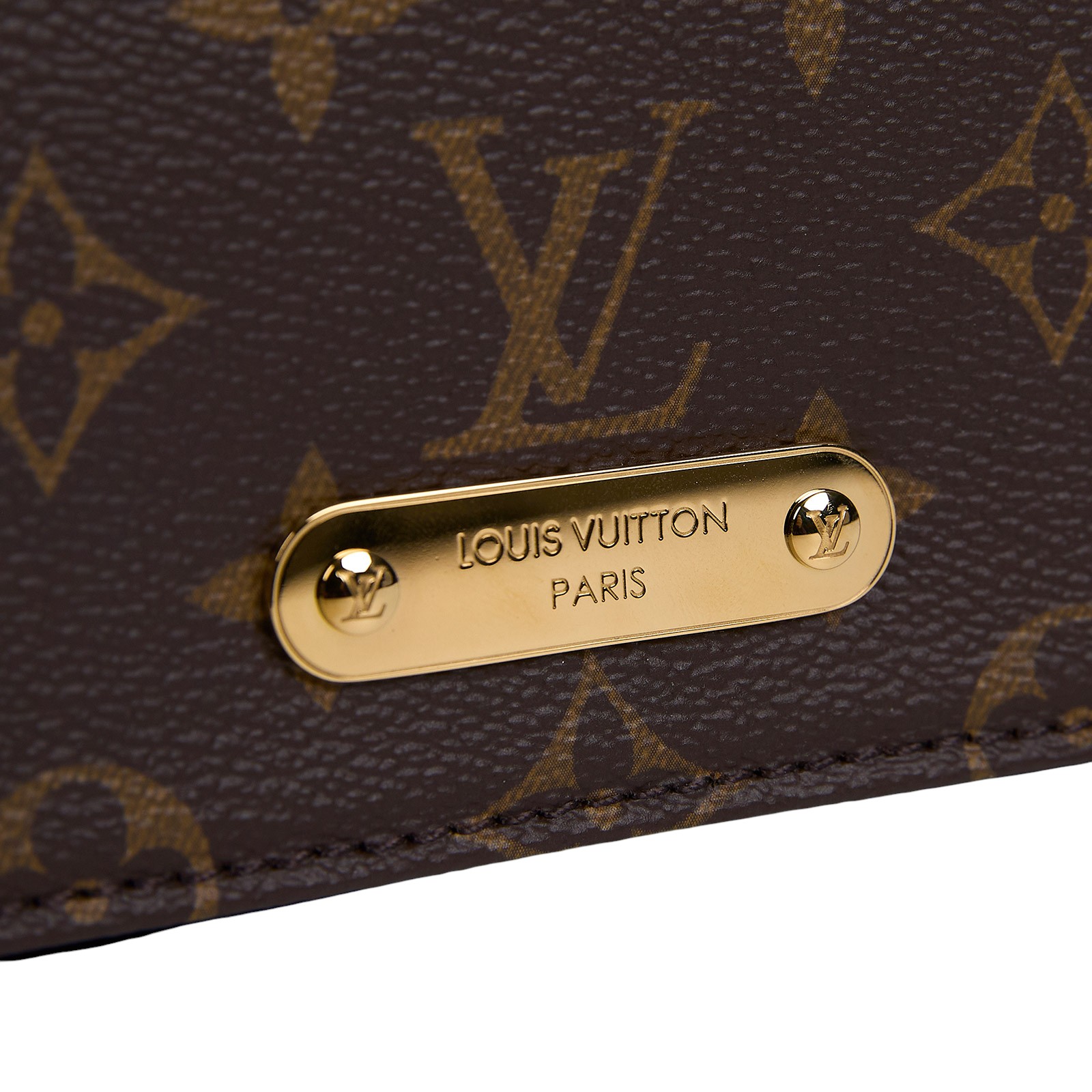 路易威登 LOUIS VUITTON Wallet On Chain Lily 三合一 斜挎包 經典原花 帆布 錢包 M82509 晶片款  原廠盒子/防塵袋/購買證明/背帶