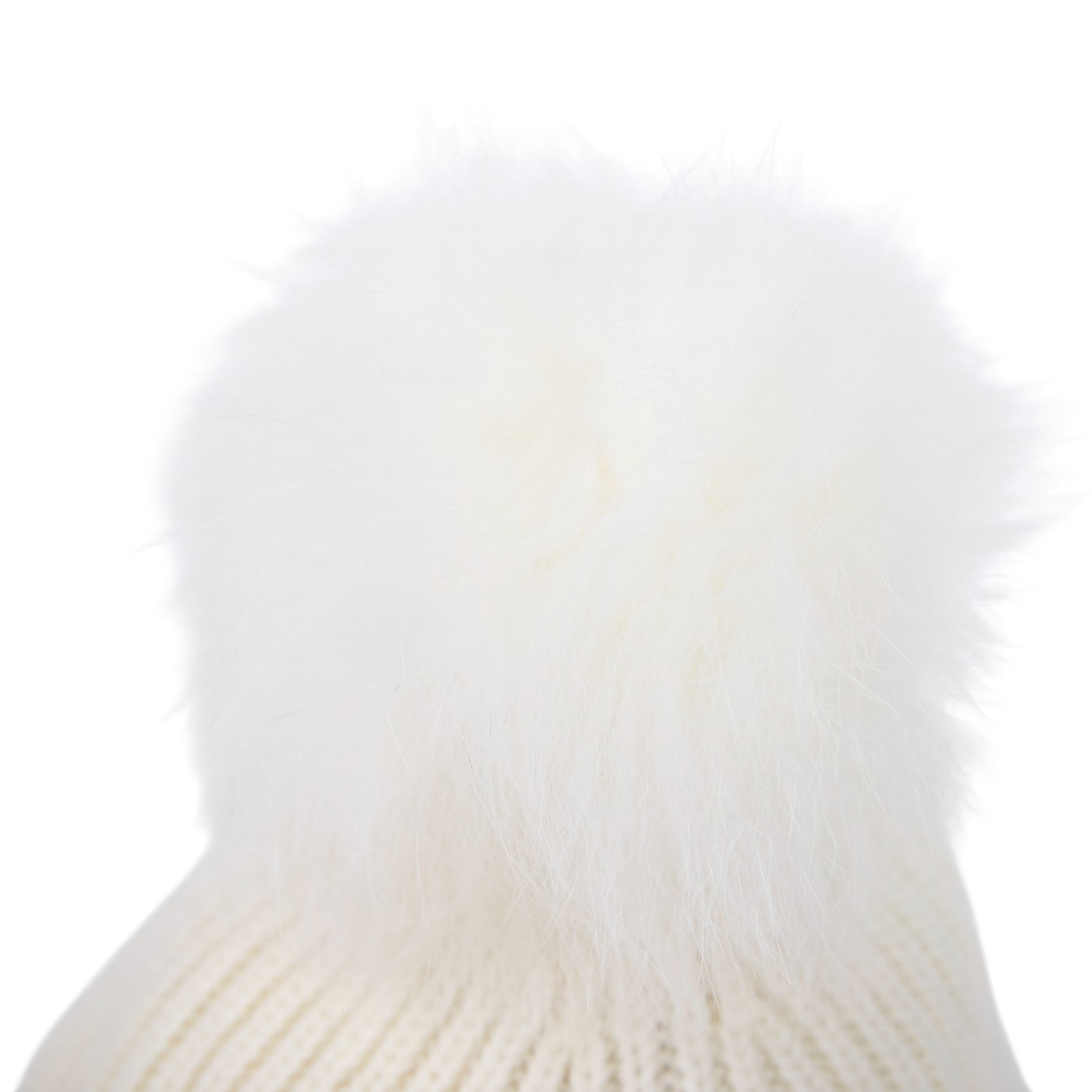 路易威登 LOUIS VUITTON LV Cold Spark 毛帽 M79255 灰白毛球毛帽 無附屬品