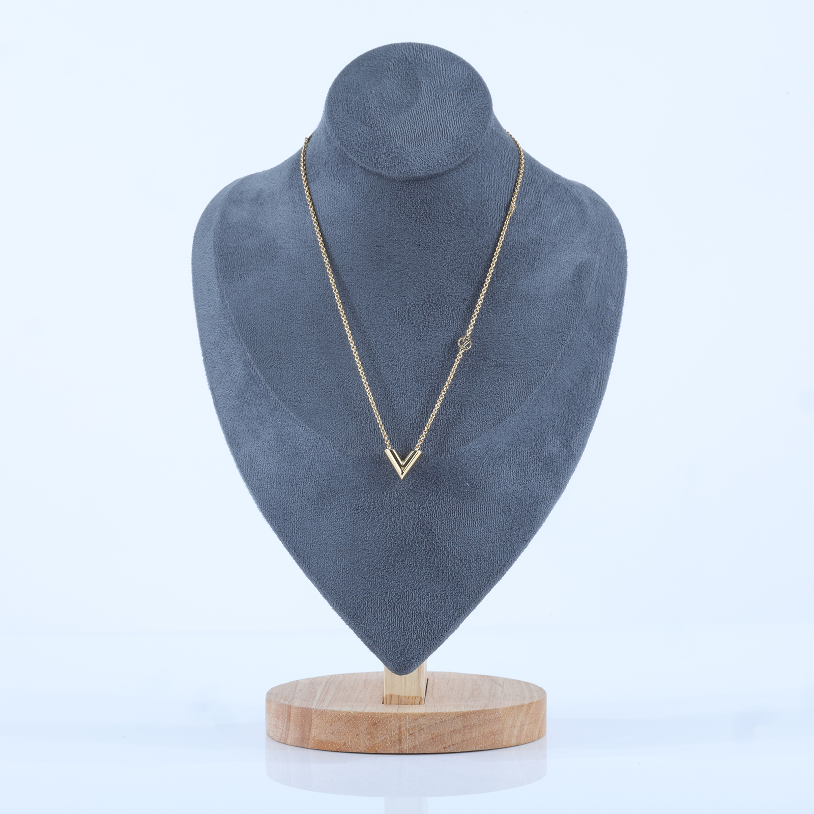 路易威登 LOUIS VUITTON Essential V 項鏈 M00857 金Essential V 原廠盒子/防塵袋