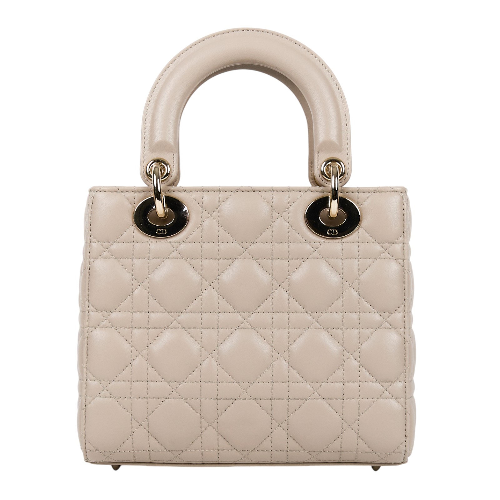 迪奧 CHRISTIAN DIOR Lady Dior My ABCDior 小型 肩背 手提包 羊皮 M0538ONGE  原廠盒子/防塵袋/保證卡/裝飾釦4個