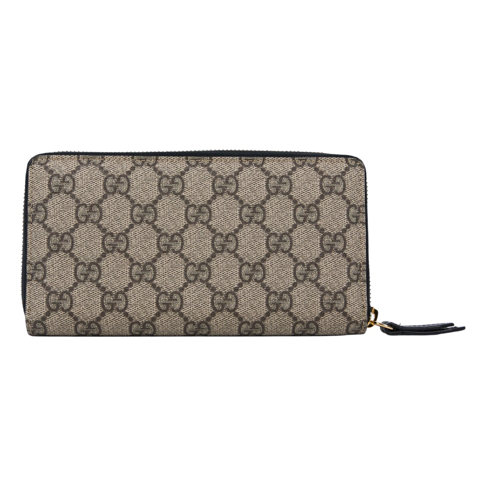 古馳 GUCCI GG Marmont 長夾 錢包 456117 AAE5E 黑拼原花拉鍊長夾 原廠盒子/防塵袋