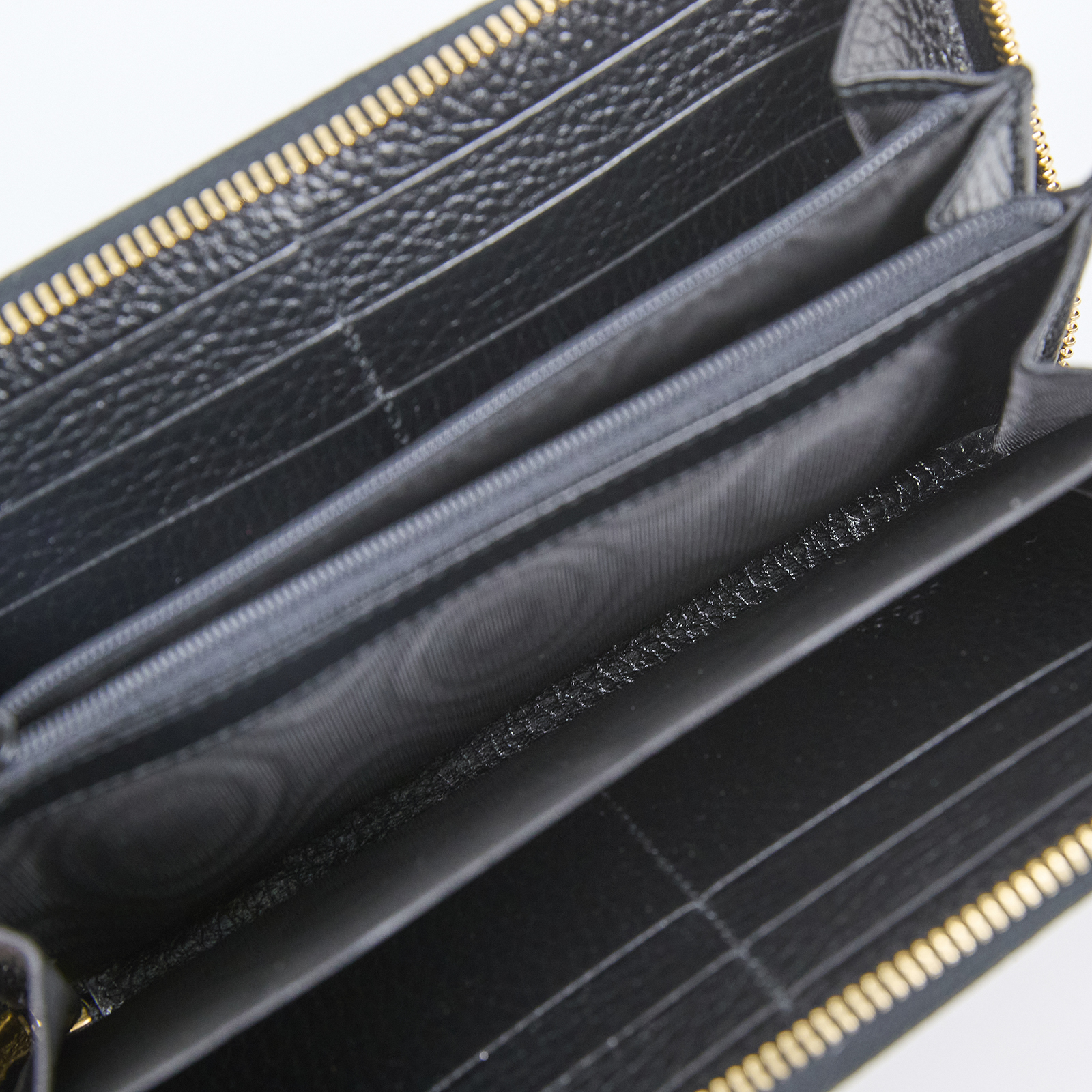 古馳 GUCCI GG Marmont 長夾 錢包 456117 AAE5E 黑拼原花拉鍊長夾 原廠盒子/防塵袋