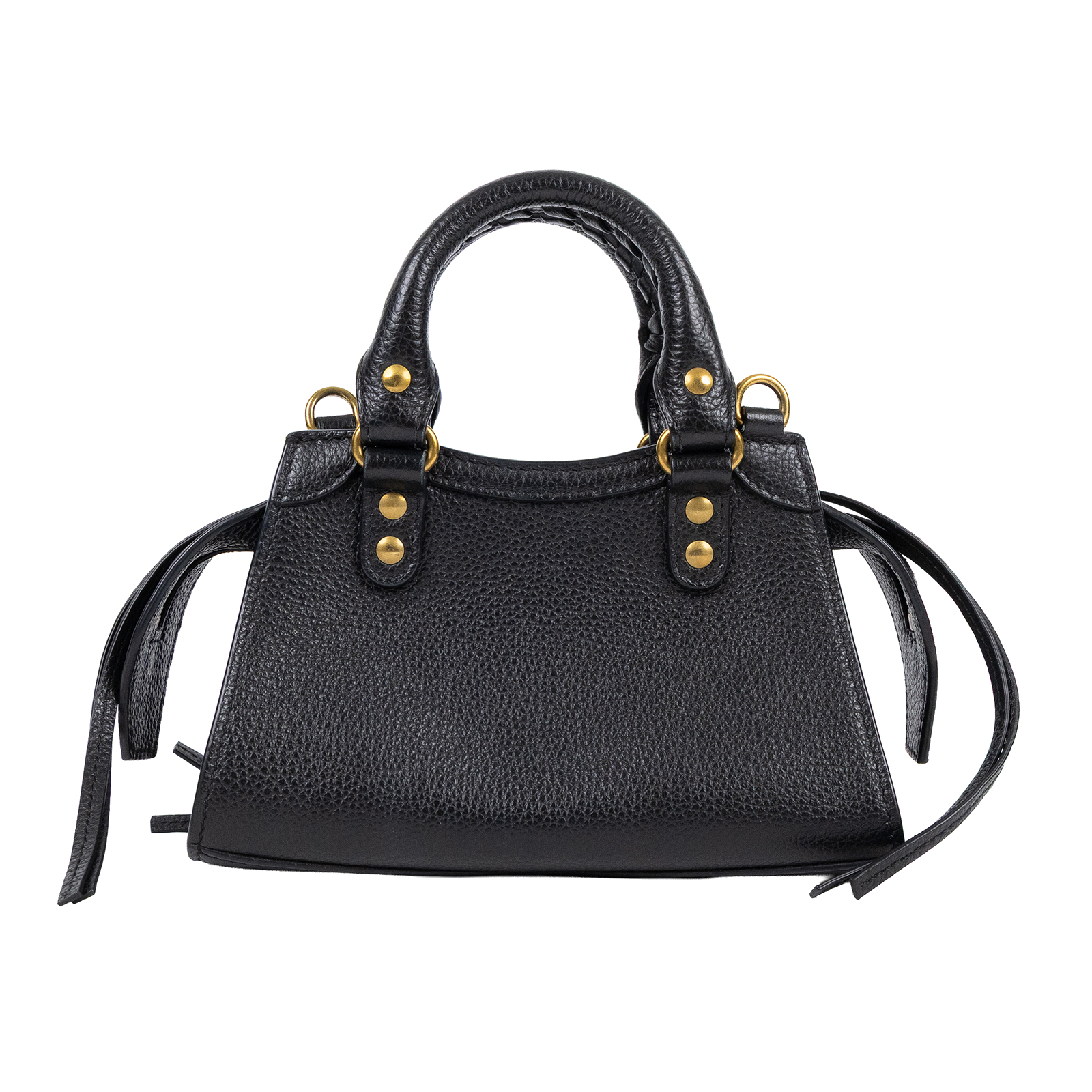 巴黎世家 BALENCIAGA NEO CLASSIC CITY 機車包 63852715Y41 黑NEO CLASSIC MINI 防塵袋/背帶