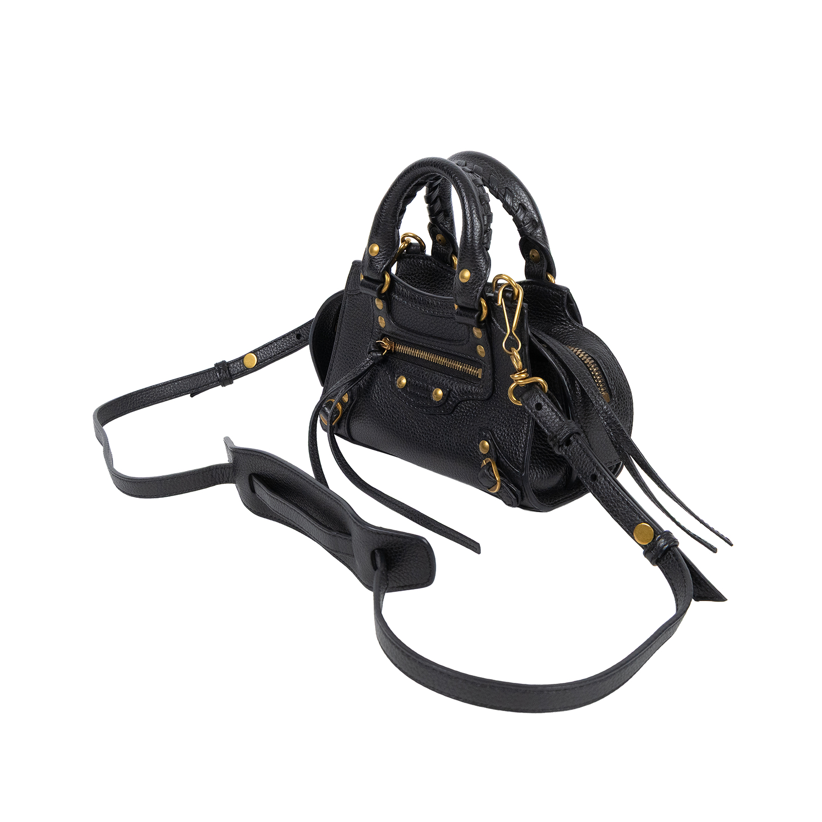 巴黎世家 BALENCIAGA NEO CLASSIC CITY 機車包 63852715Y41 黑NEO CLASSIC MINI 防塵袋/背帶