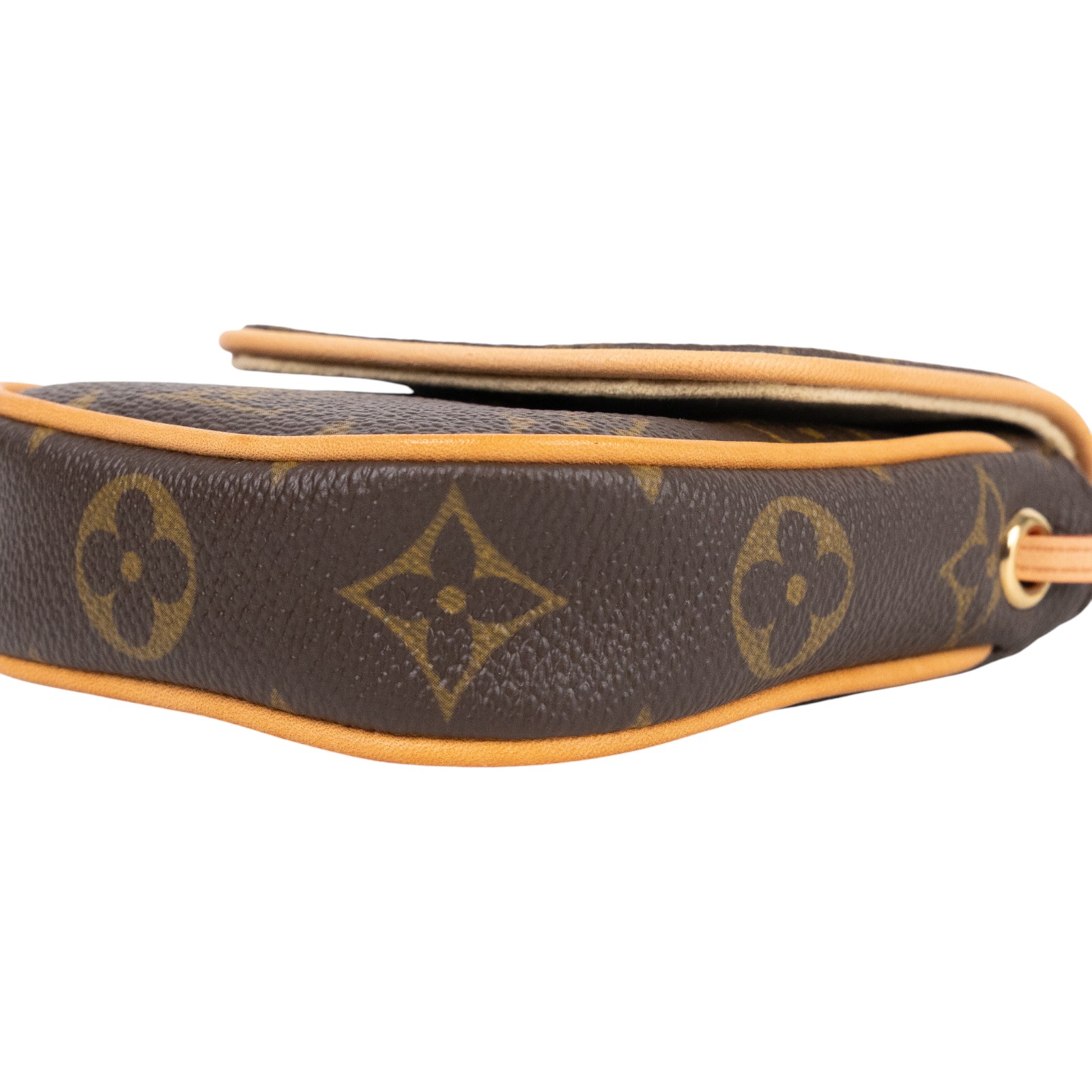 路易威登 LOUIS VUITTON Pochette Cancun 經典帆布 單肩包 M60018 原花Pochette Cancun 原廠盒子/防塵袋