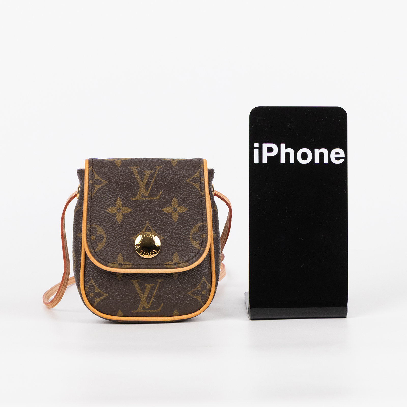 路易威登 LOUIS VUITTON Pochette Cancun 經典帆布 單肩包 M60018 原花Pochette Cancun 原廠盒子/防塵袋