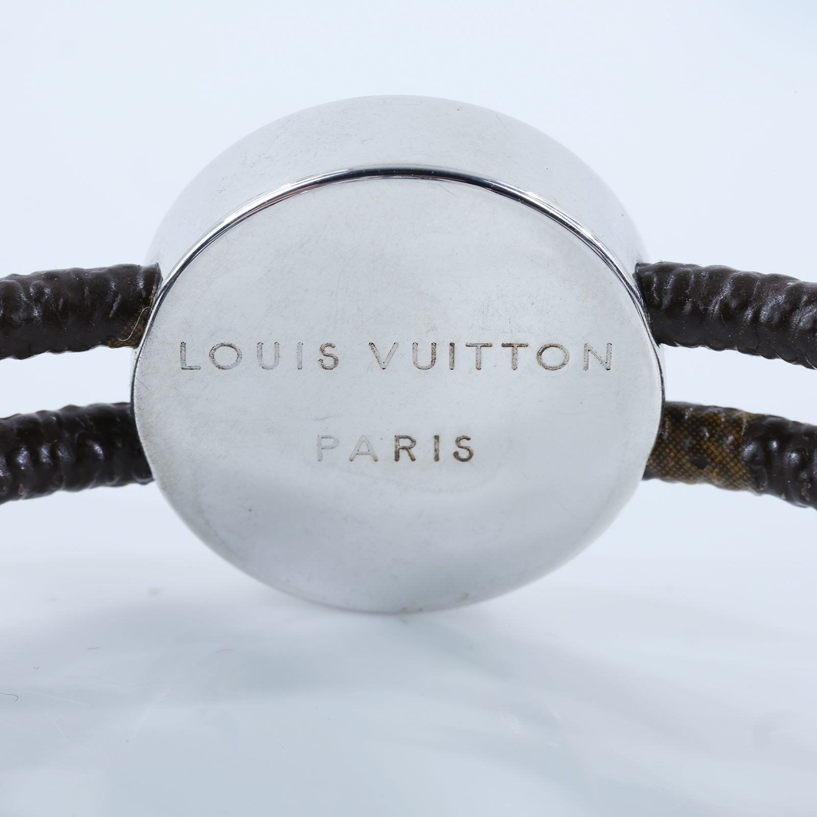 路易威登 LOUIS VUITTON Monogram Pandanty Fleur 手環 M65441 棕色扣繩手環 防塵袋