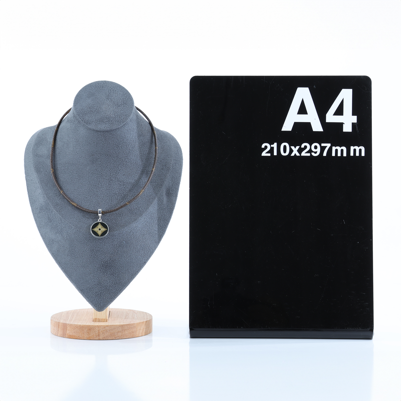 路易威登 LOUIS VUITTON Monogram Pandanty Fleur 項鍊 M65436 棕色扣繩項鍊 防塵袋