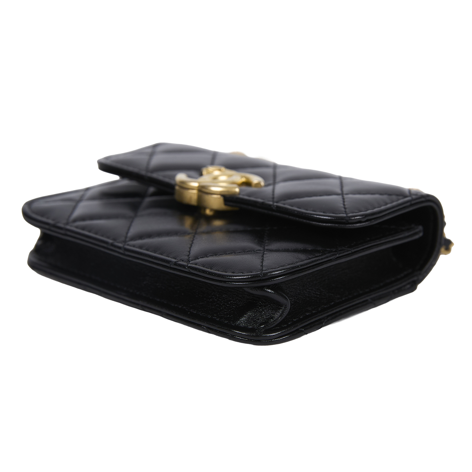 香奈兒 CHANEL 鏈帶 零錢包 迷你  31開 黑羊MINI鍊包 原廠盒子/防塵袋/保證卡